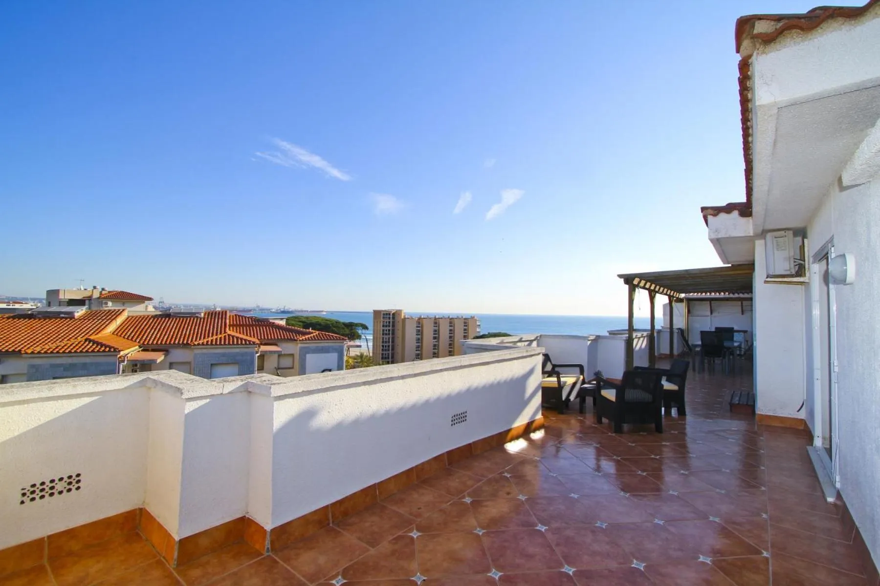 Balcony/Terrace in Neia Apartment Planet Costa Dorada