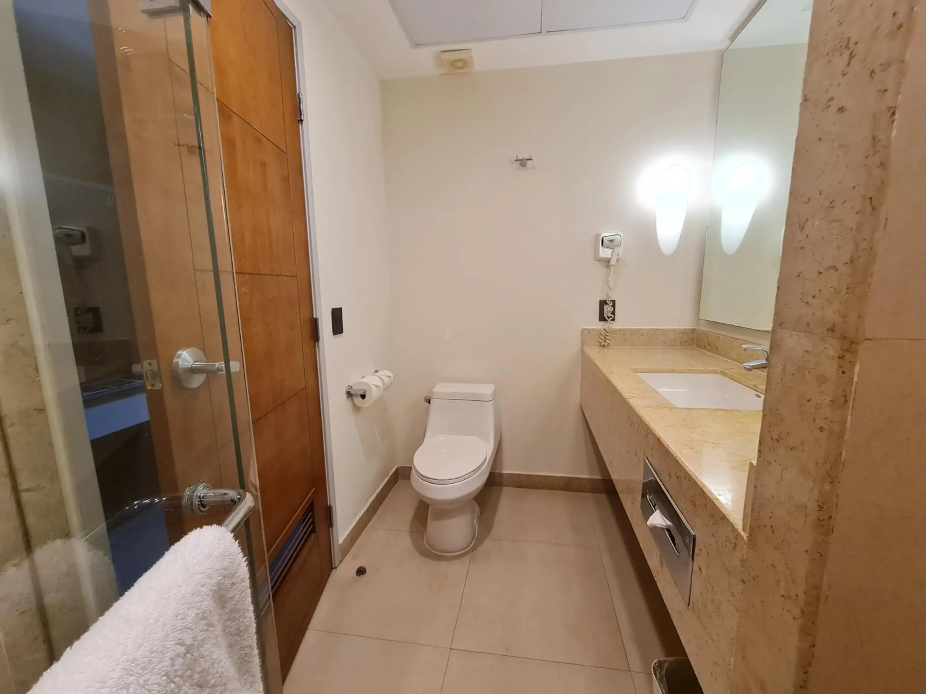 Bathroom in Holiday Inn Express Puerto Vallarta by IHG Bathroom in Holiday Inn Express Puerto Vallarta by IHG