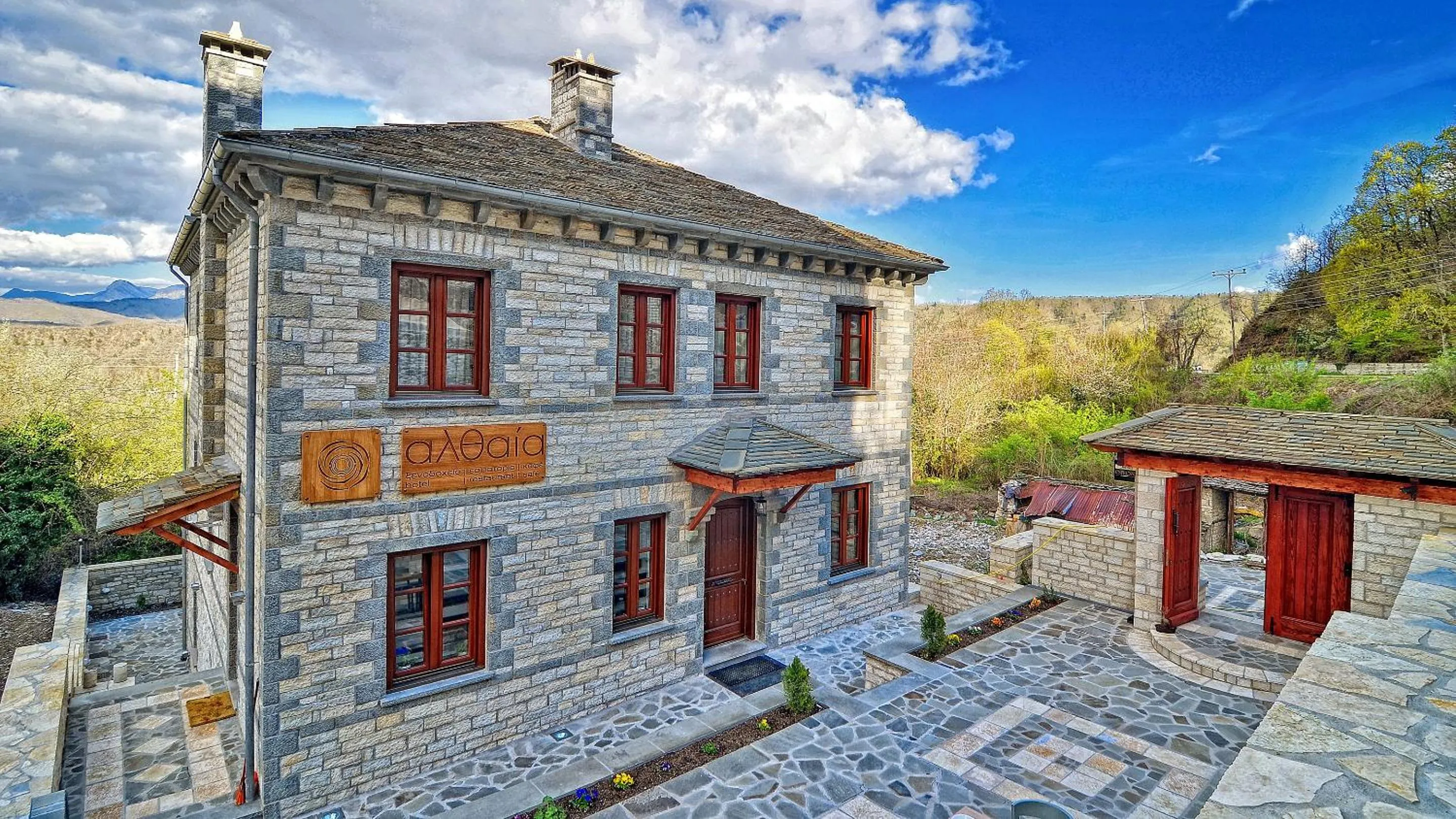 Property building in Dilofo Hotel Luxury Suites