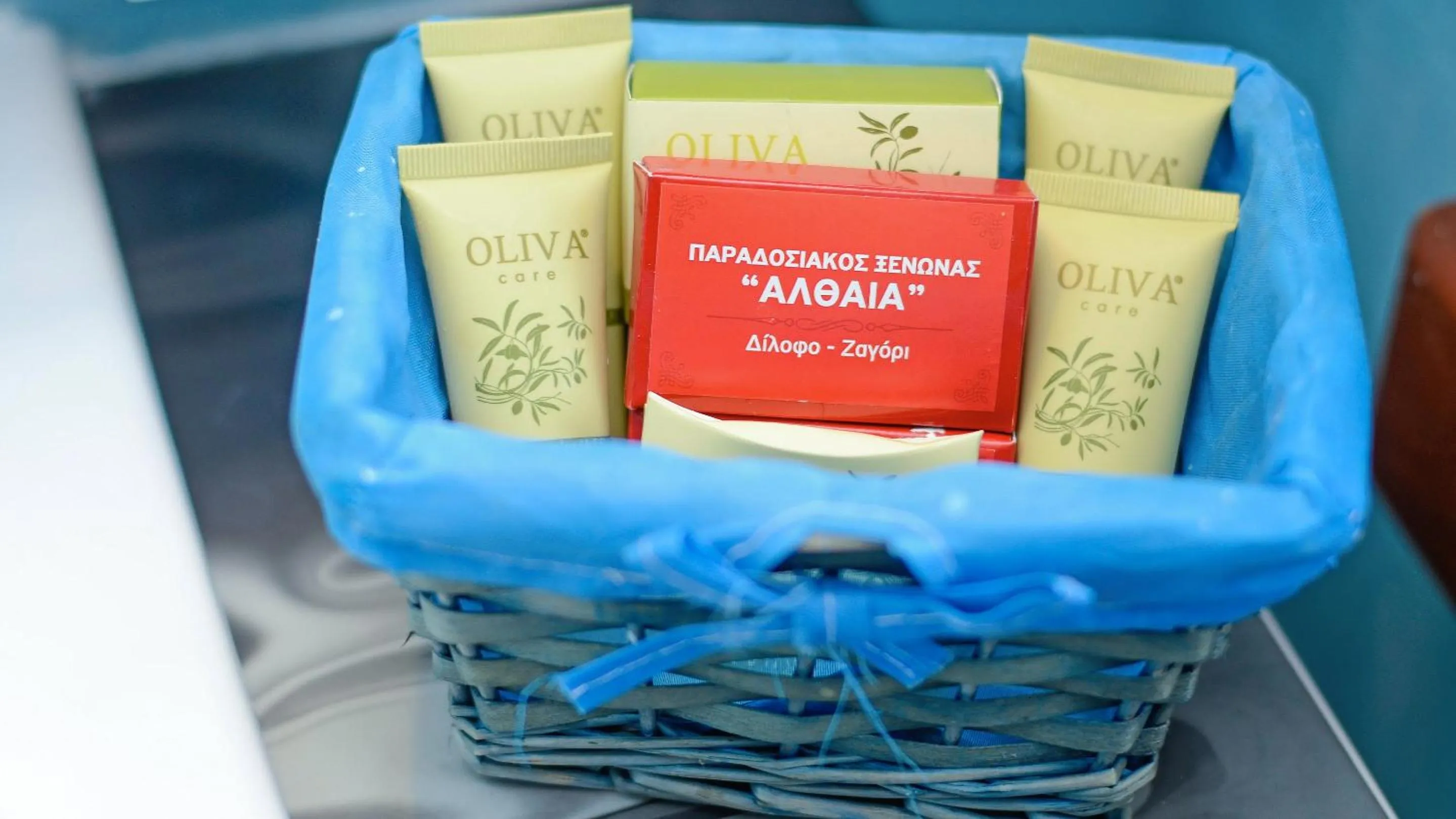 Decorative detail in Dilofo Hotel Luxury Suites