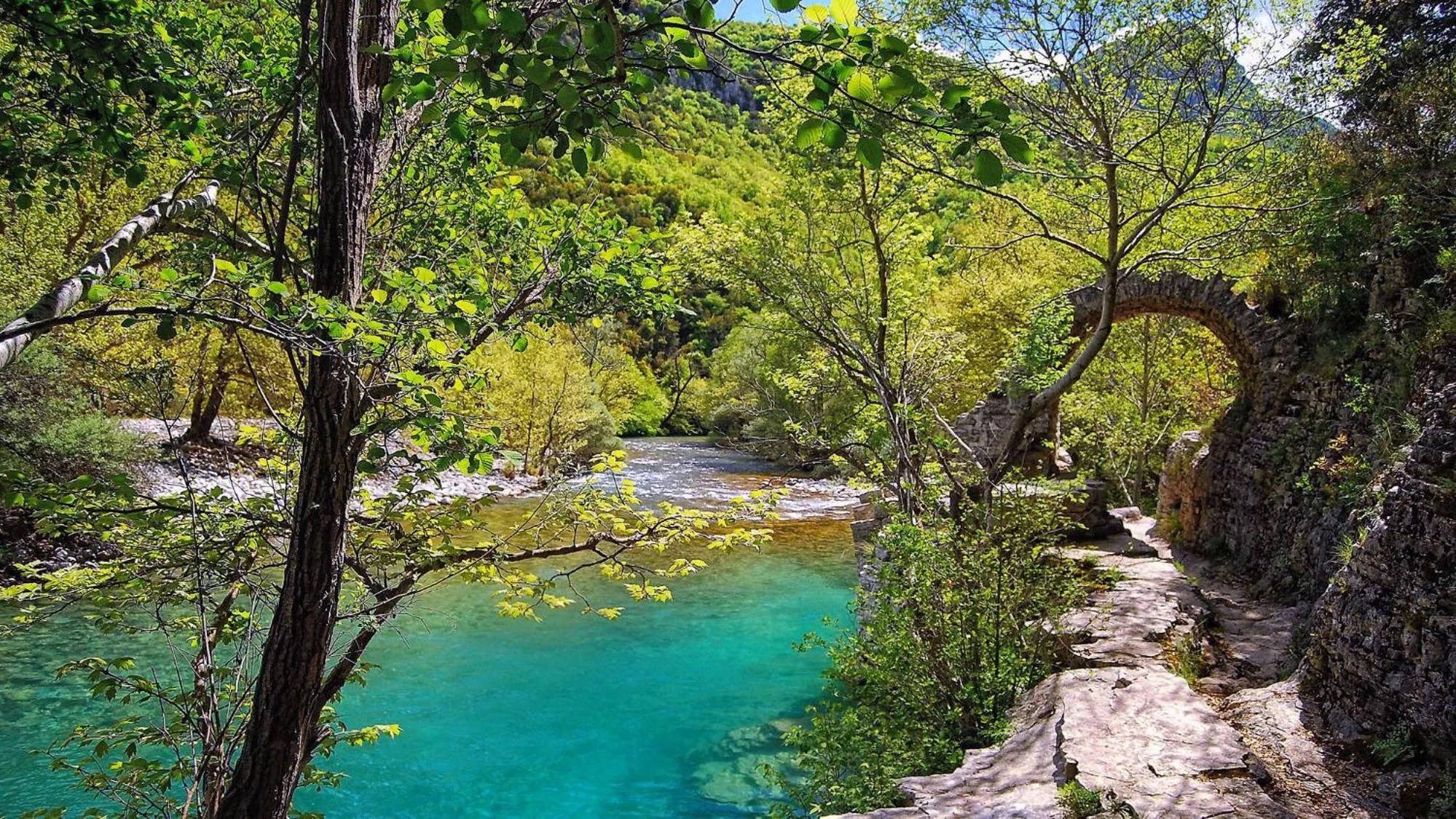 Natural landscape in Dilofo Hotel Luxury Suites