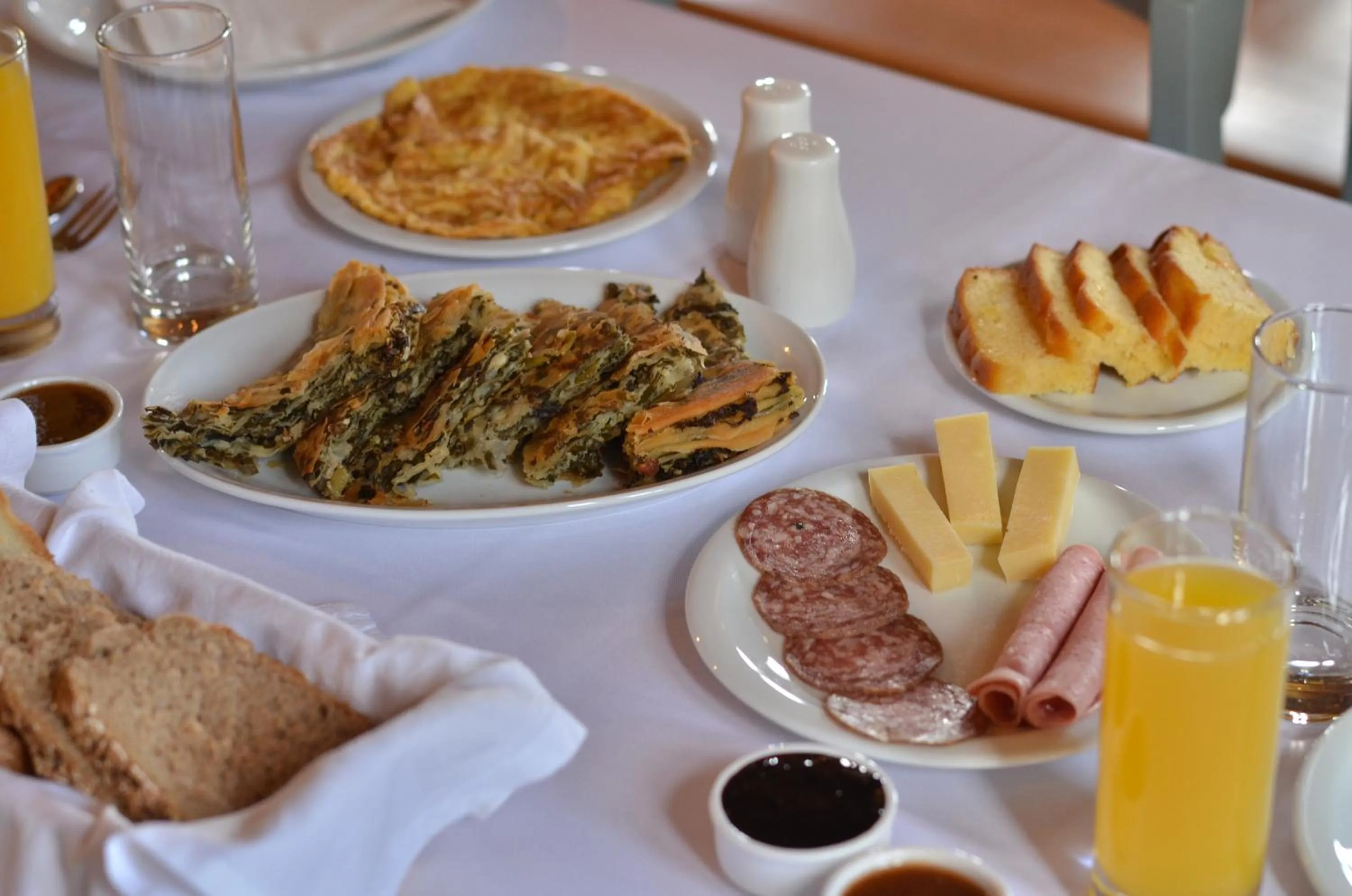 Breakfast in Dilofo Hotel Luxury Suites