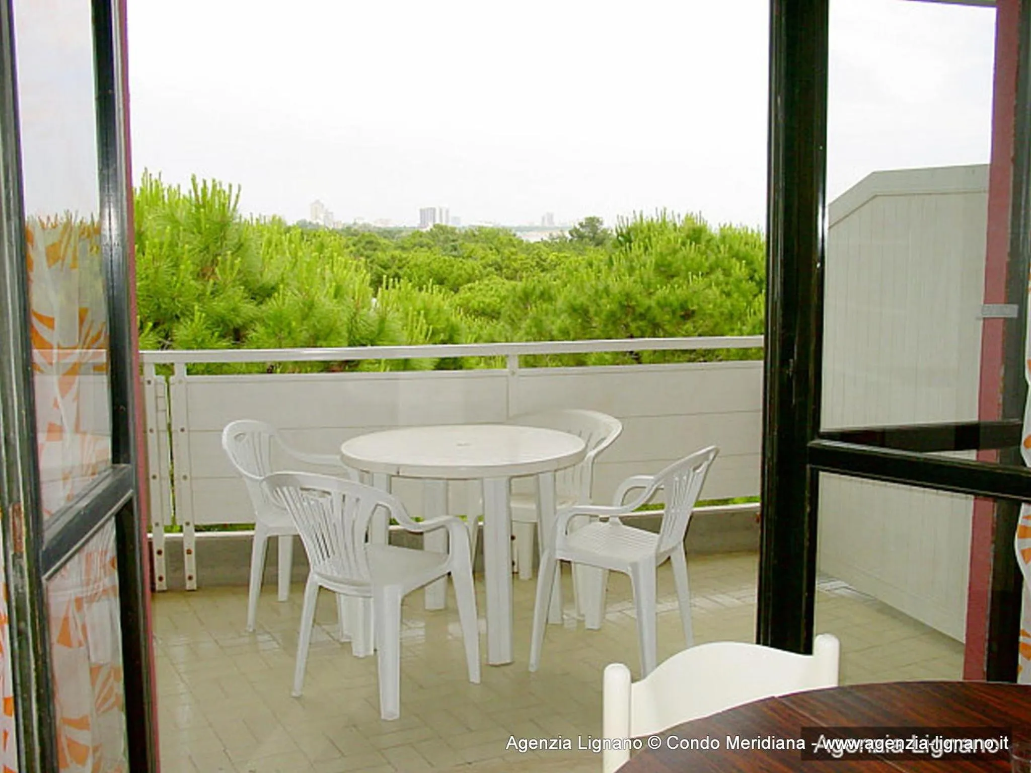Balcony/Terrace in Flat in Lignano