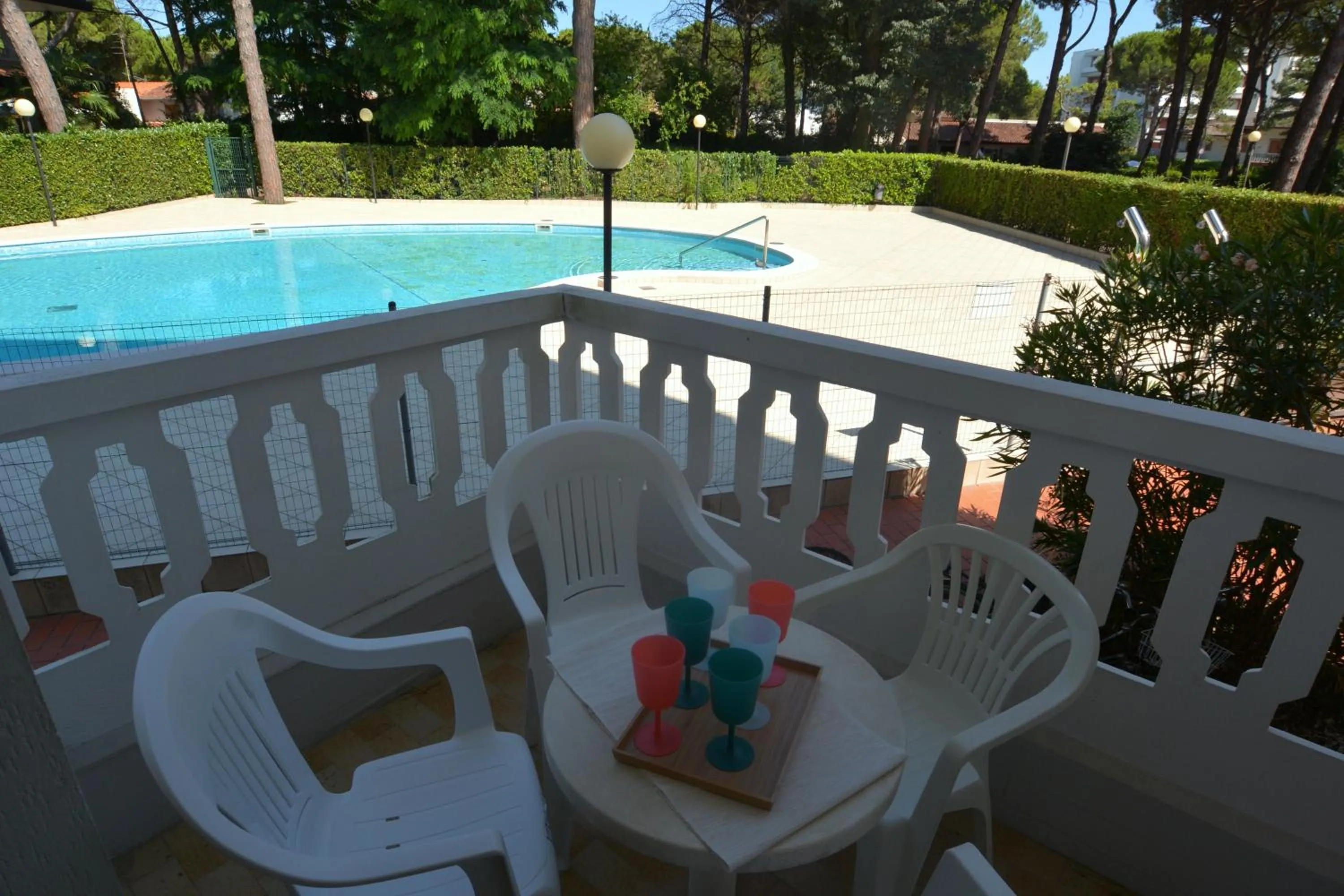 Balcony/Terrace in Flat in Lignano