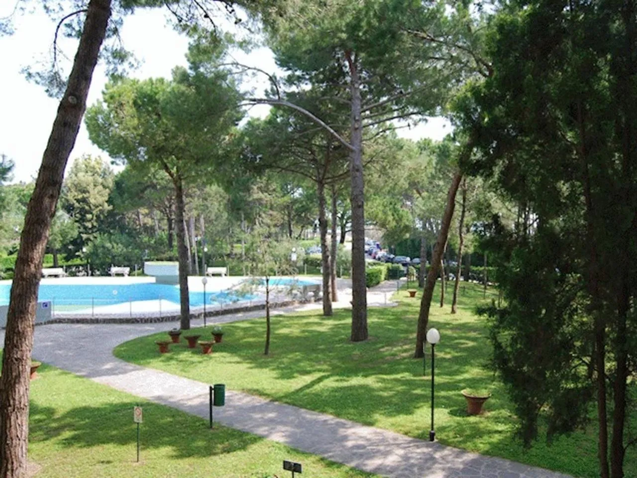 Garden in Flat in Lignano