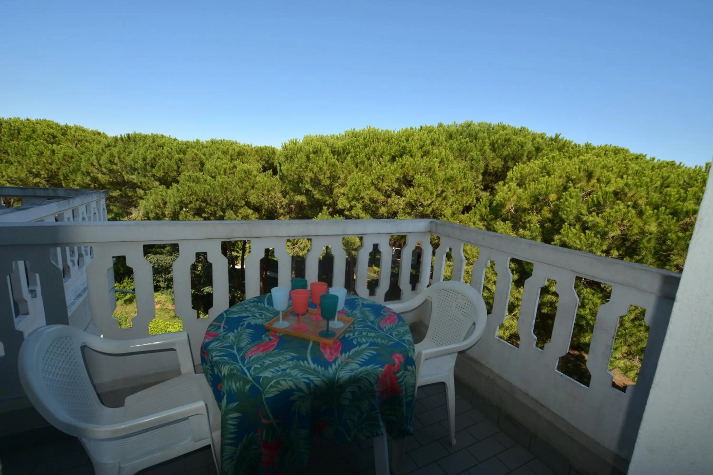 Balcony/Terrace in Flat in Lignano