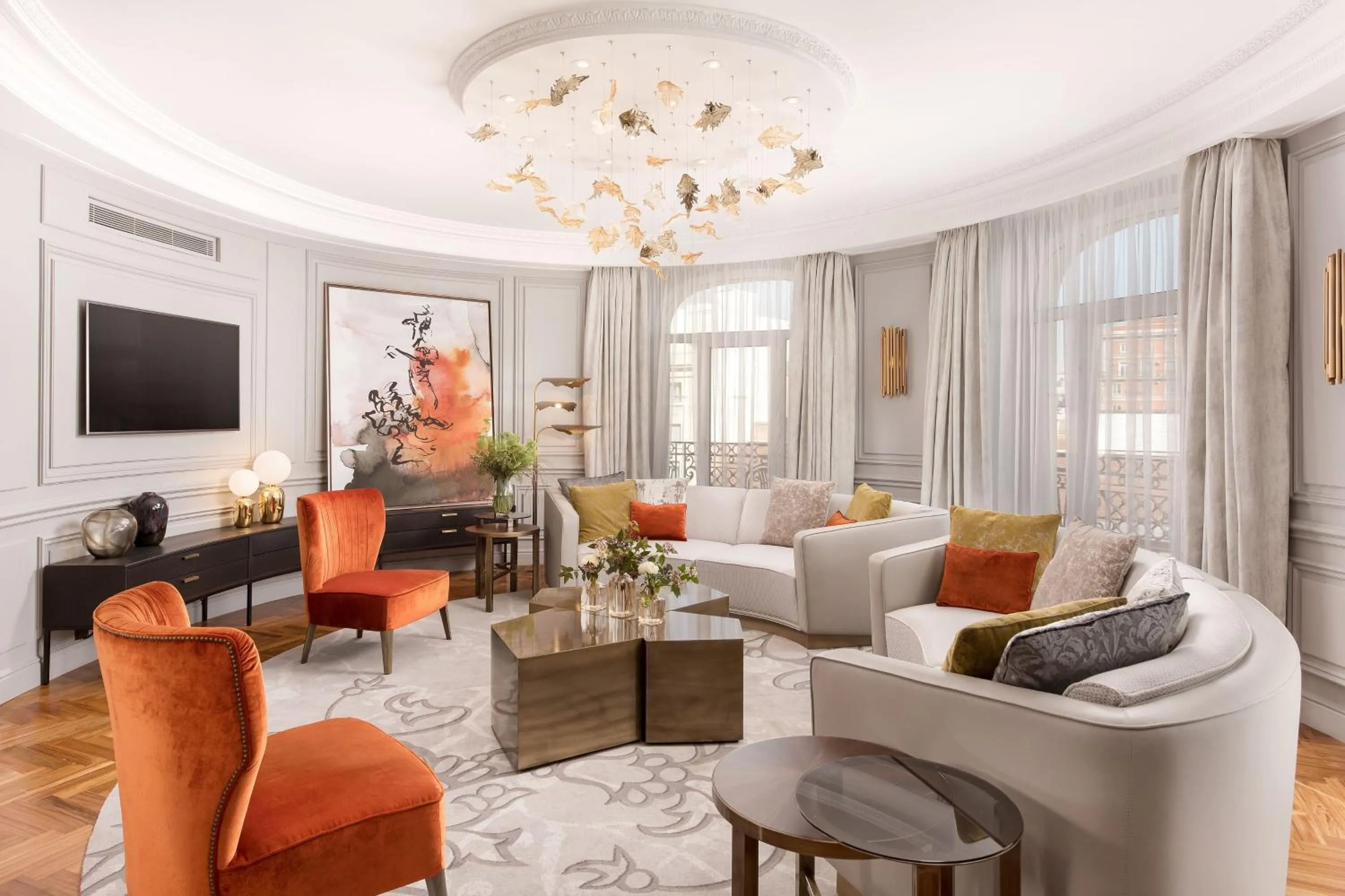 Living room in The Palace, a Luxury Collection Hotel, Madrid