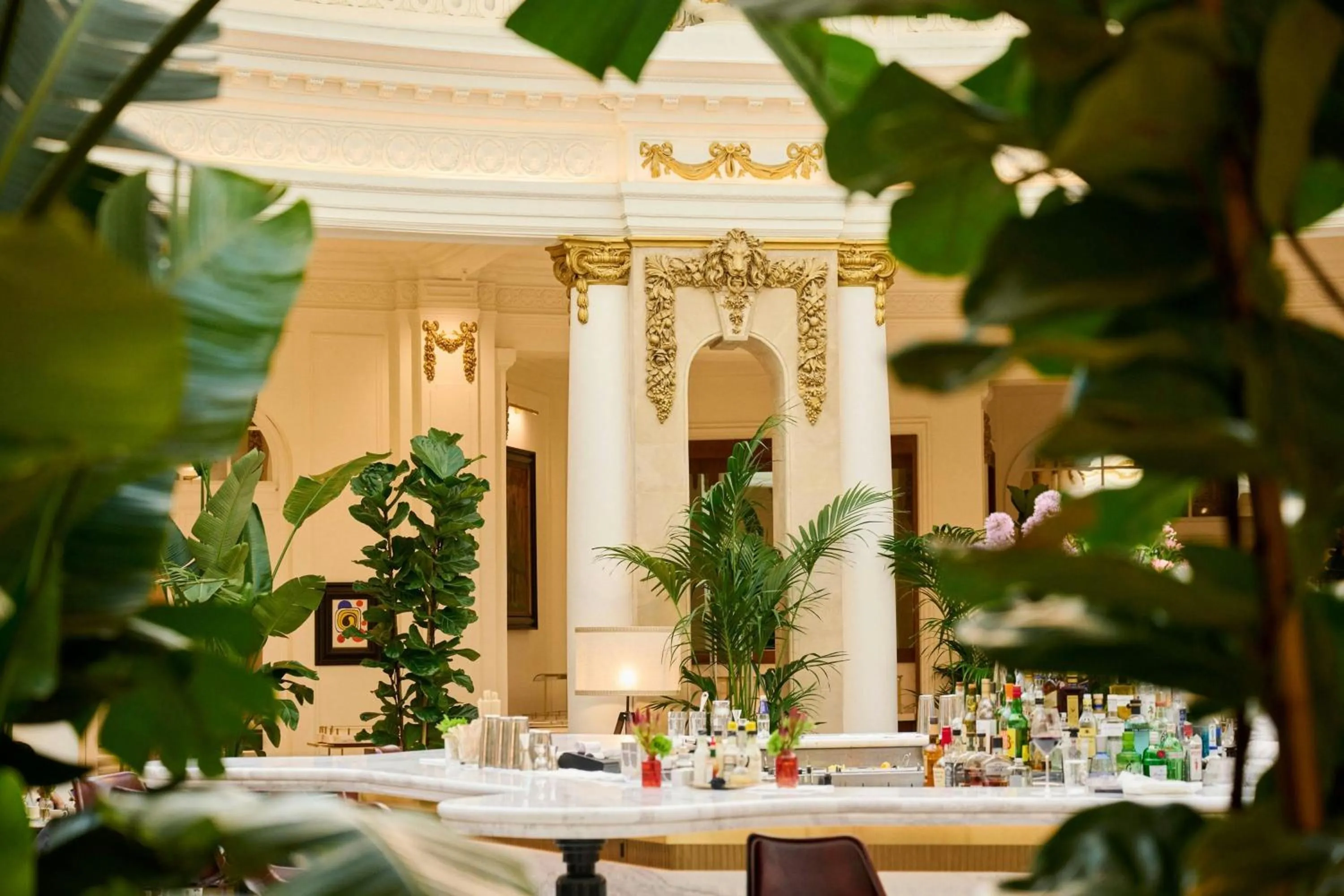 Lounge or bar in The Palace, a Luxury Collection Hotel, Madrid