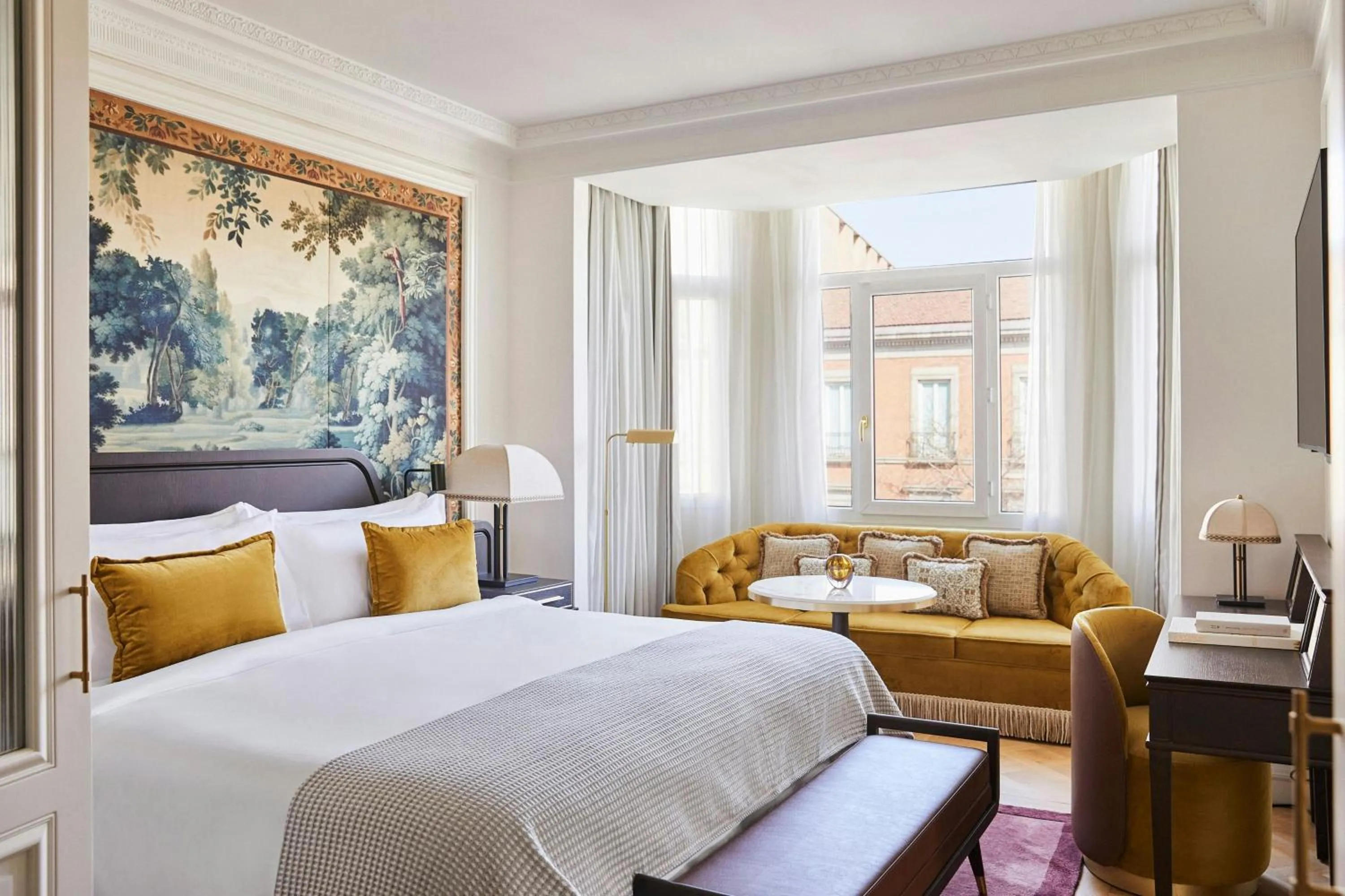 Bedroom, Bed in The Palace, a Luxury Collection Hotel, Madrid