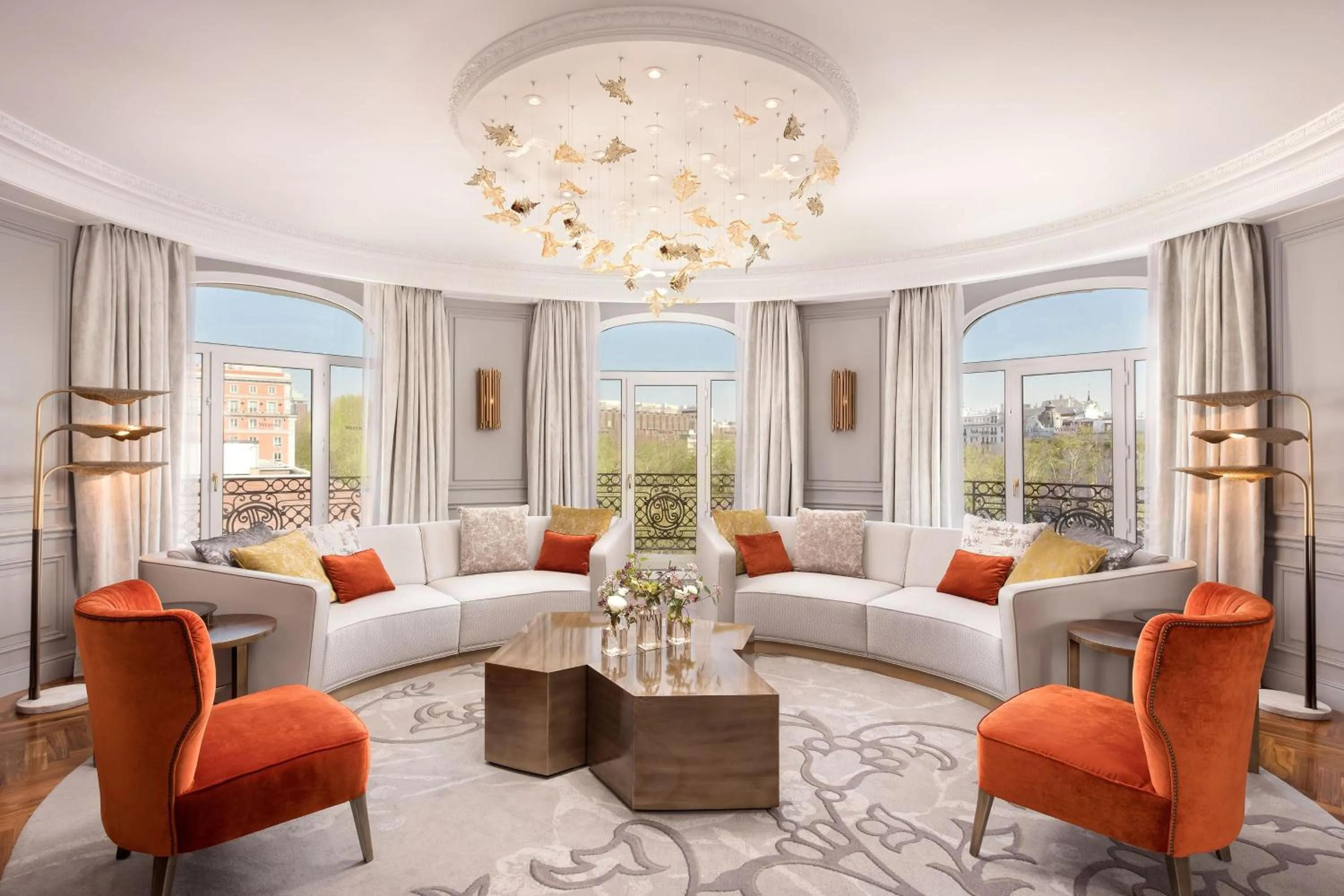 Living room in The Palace, a Luxury Collection Hotel, Madrid