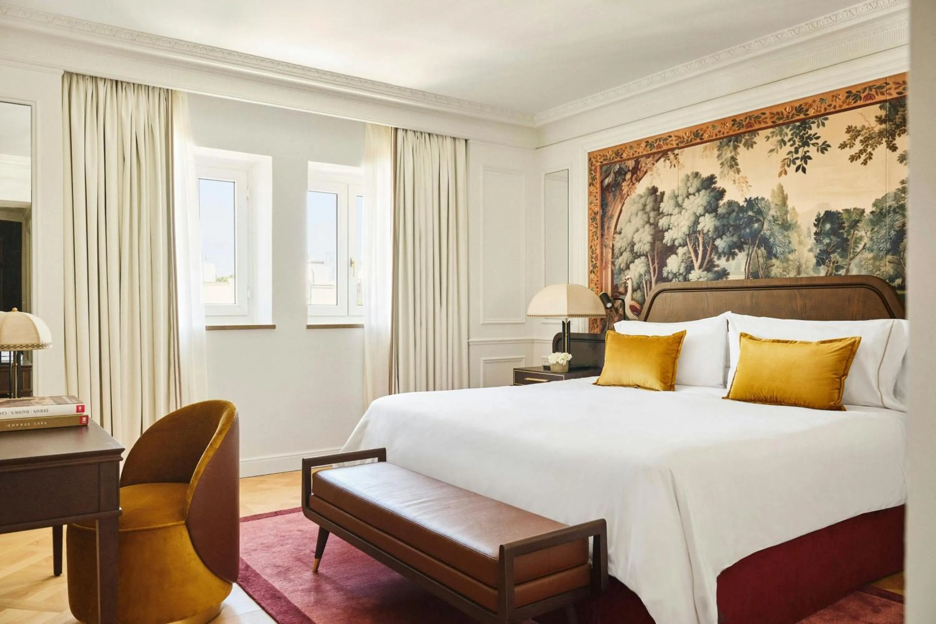 Bedroom, Bed in The Palace, a Luxury Collection Hotel, Madrid