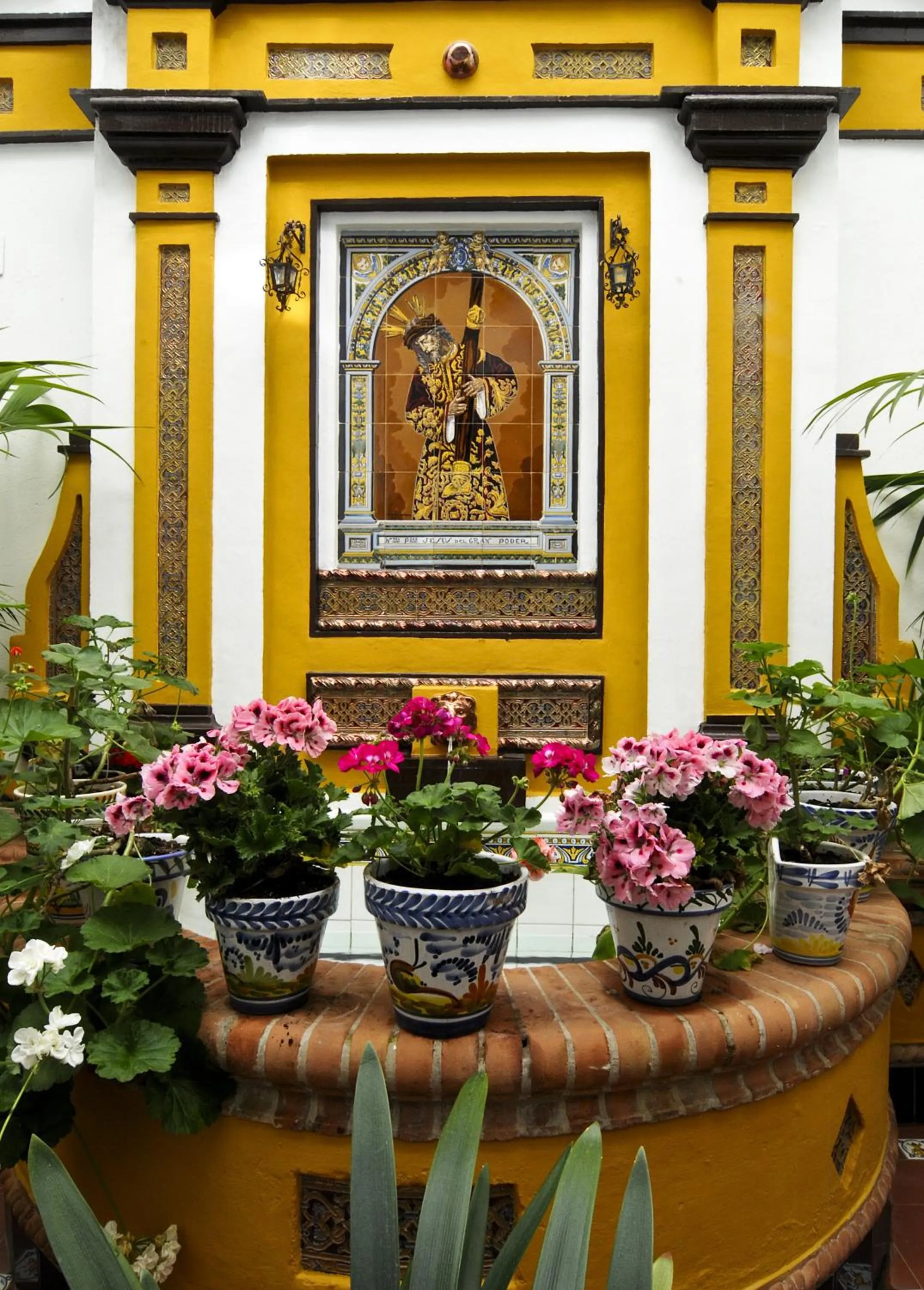 Decorative detail in Casa Palacio Don Pedro
