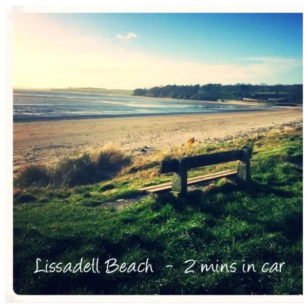Beach in Lissadell Lodge