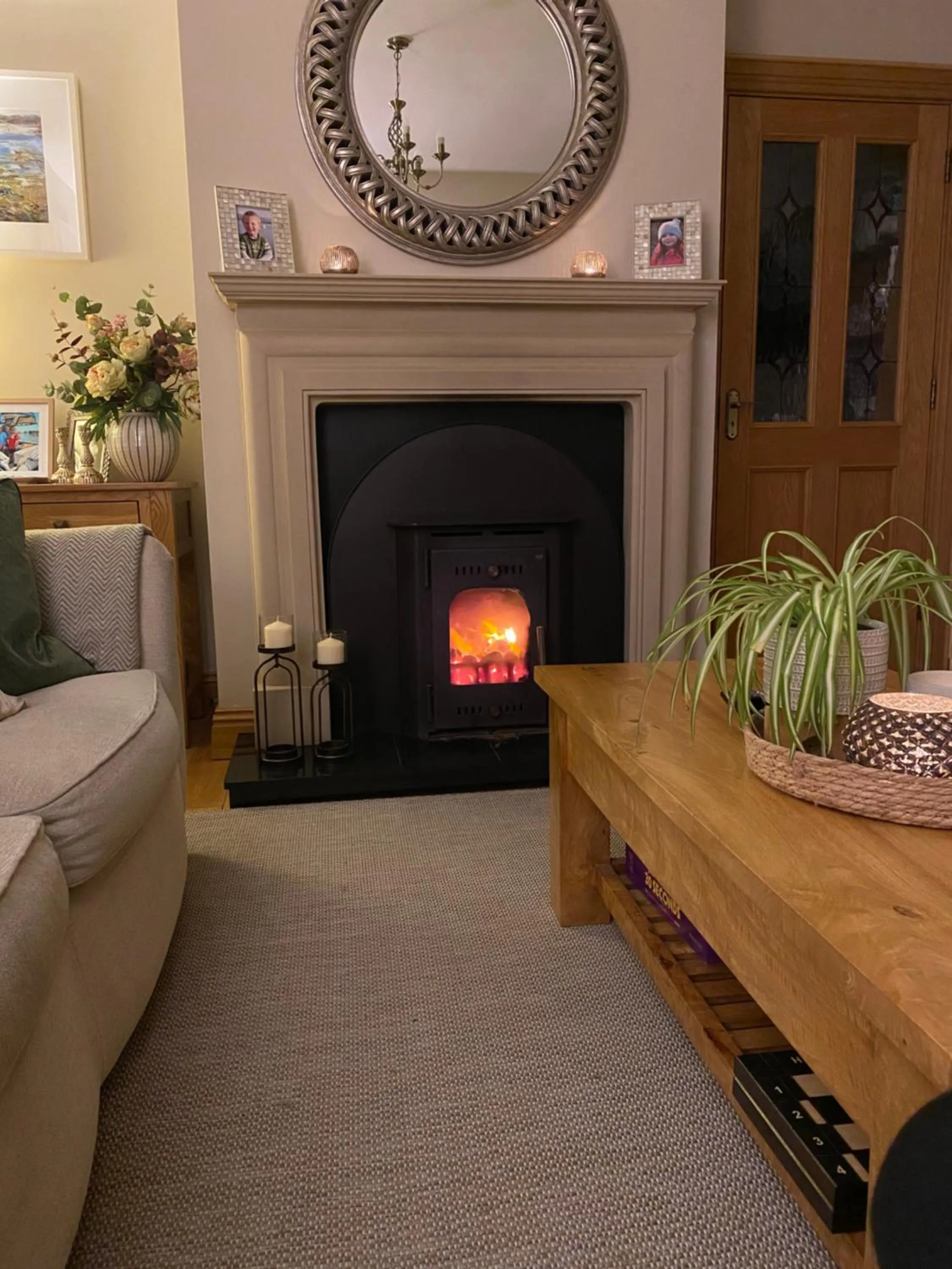 Living room in Lissadell Lodge