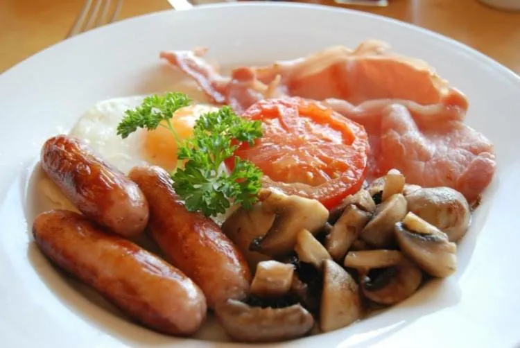 Food in Lissadell Lodge