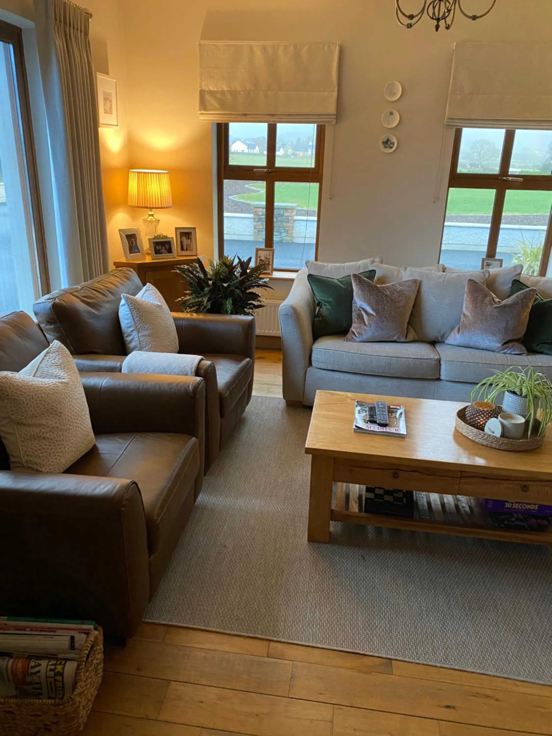 Living room in Lissadell Lodge