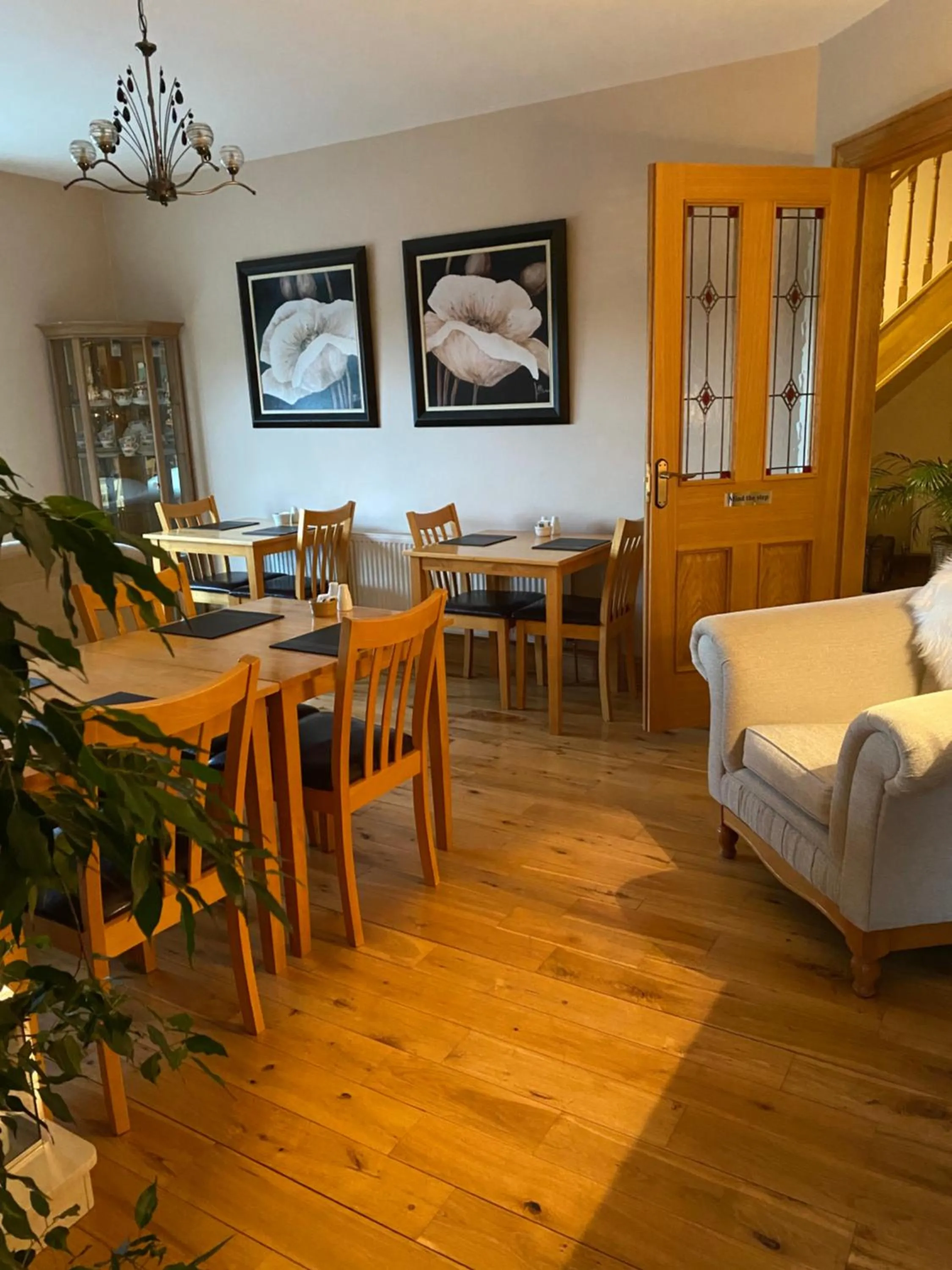 Seating area in Lissadell Lodge