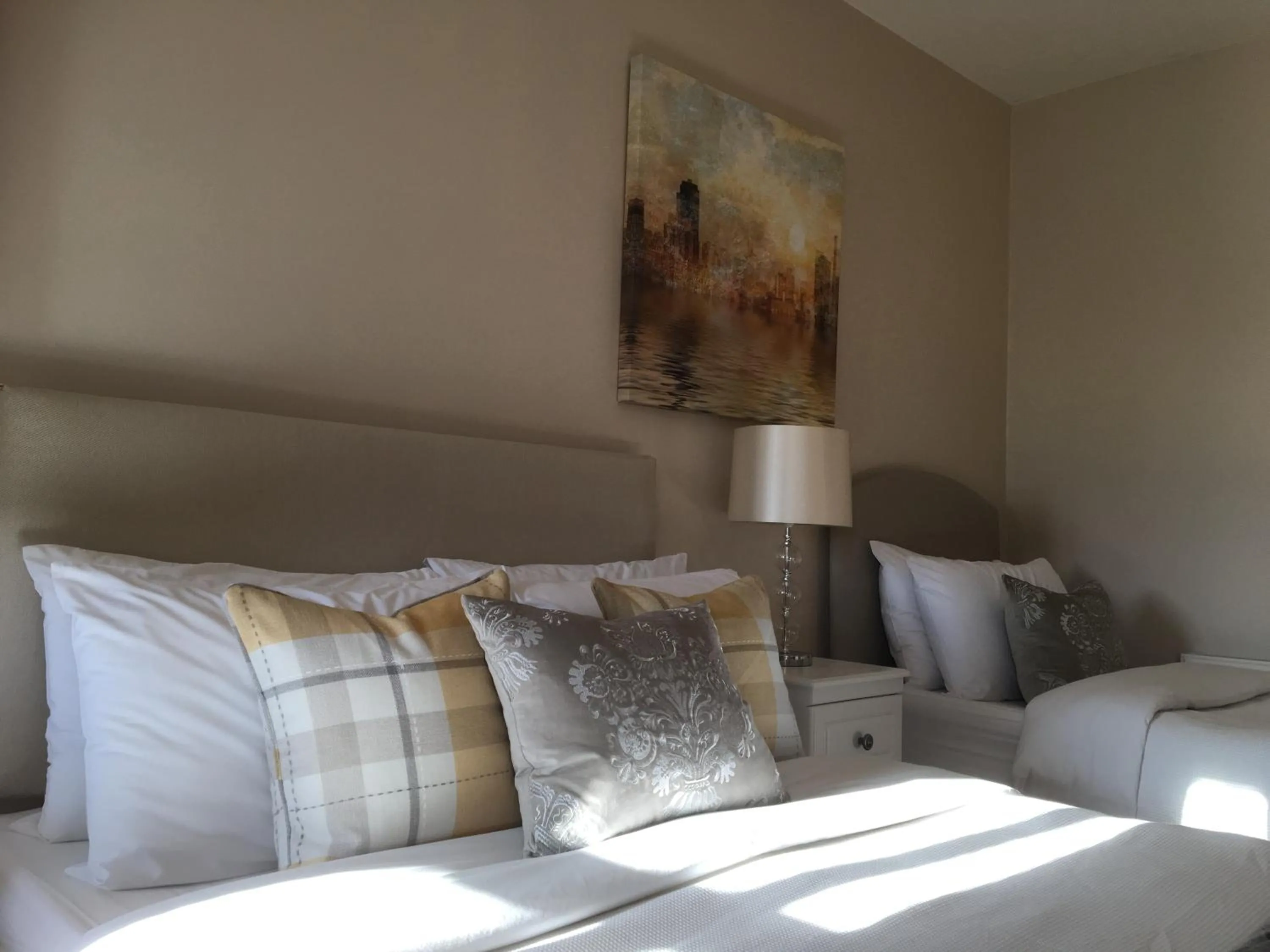 Bed in Lissadell Lodge