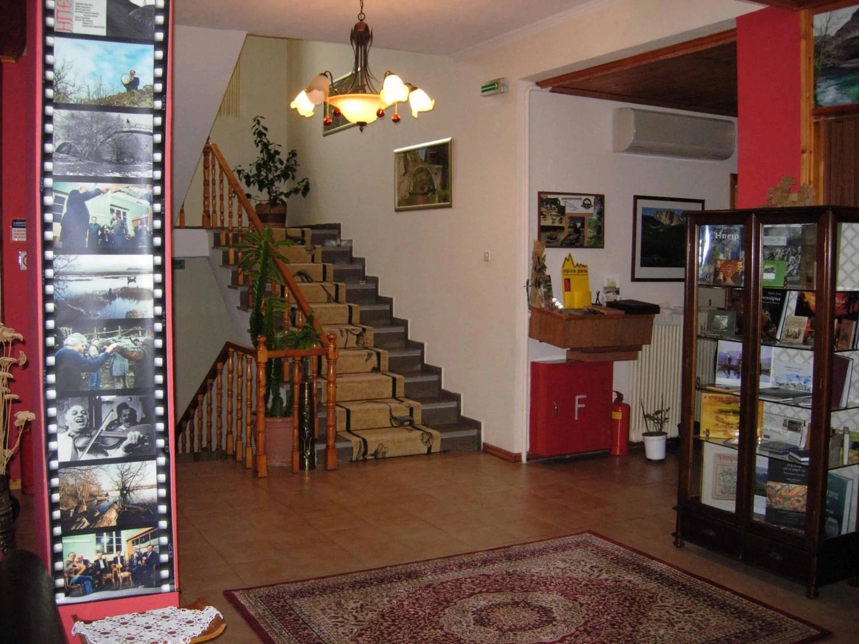 Lobby or reception in Hotel Faraggi