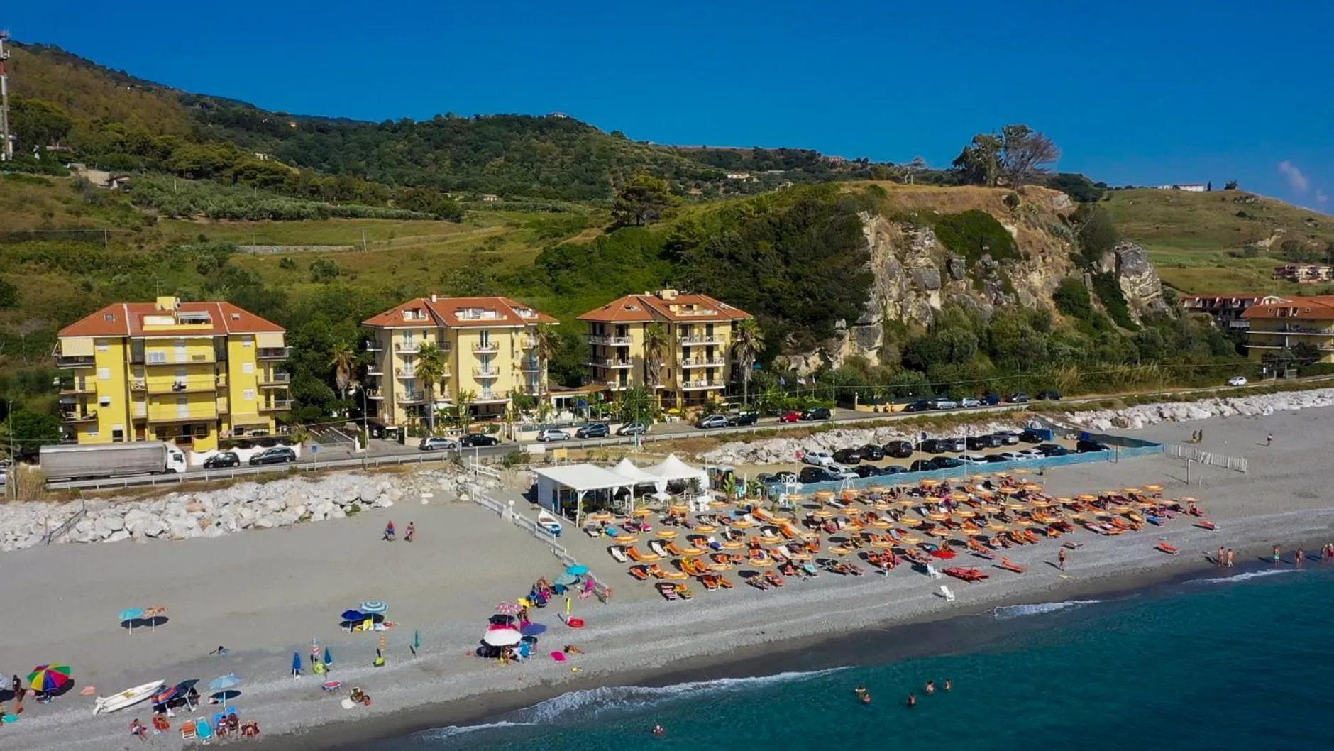 Bird's eye view in Lion's Hotel