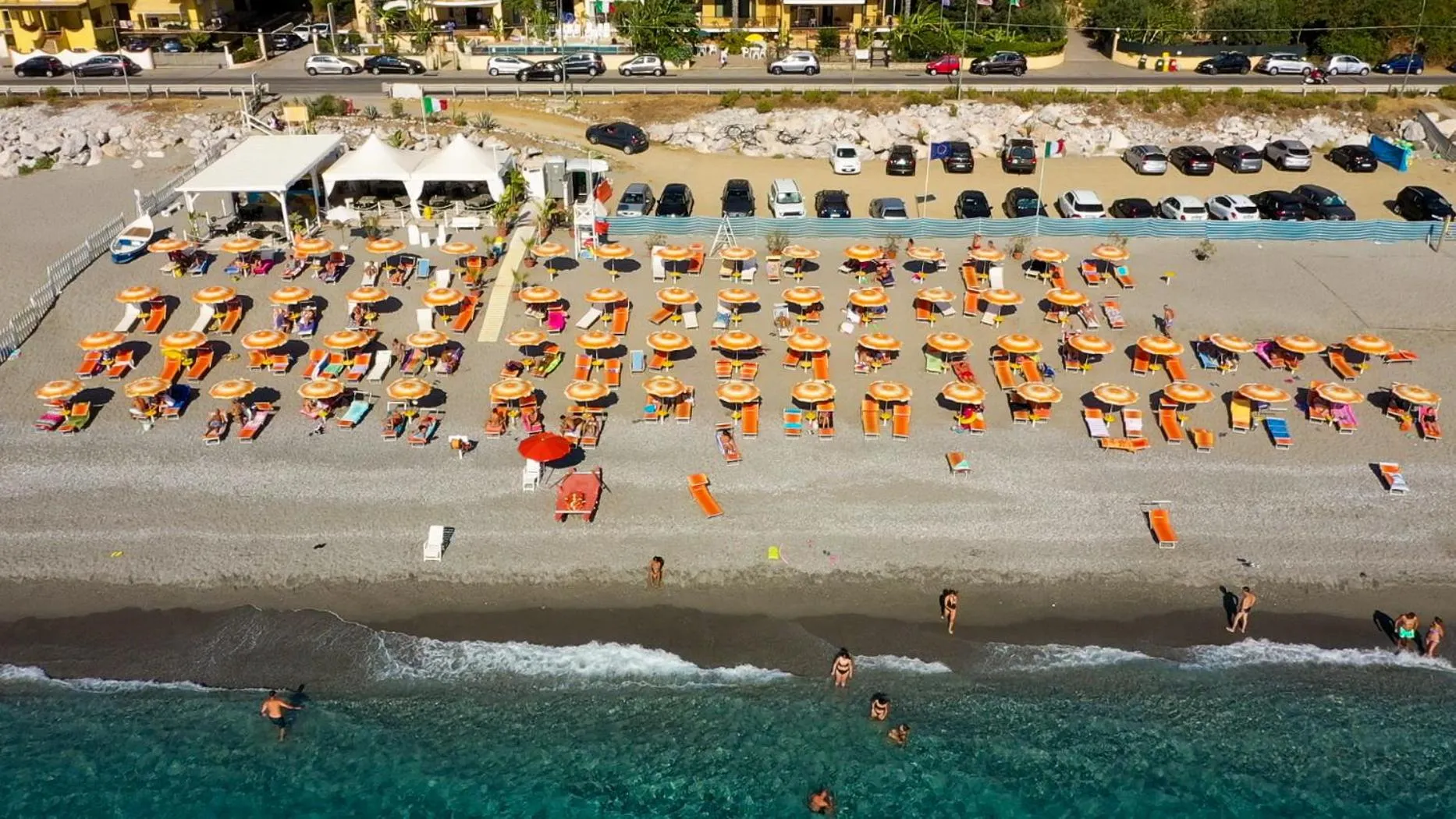 Bird's eye view in Lion's Hotel