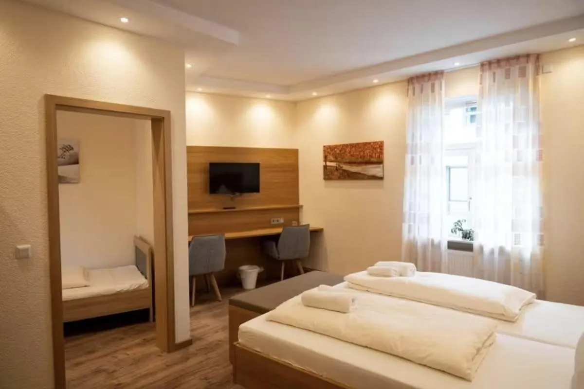 Bed in Gasthause Zur Krone Hotel