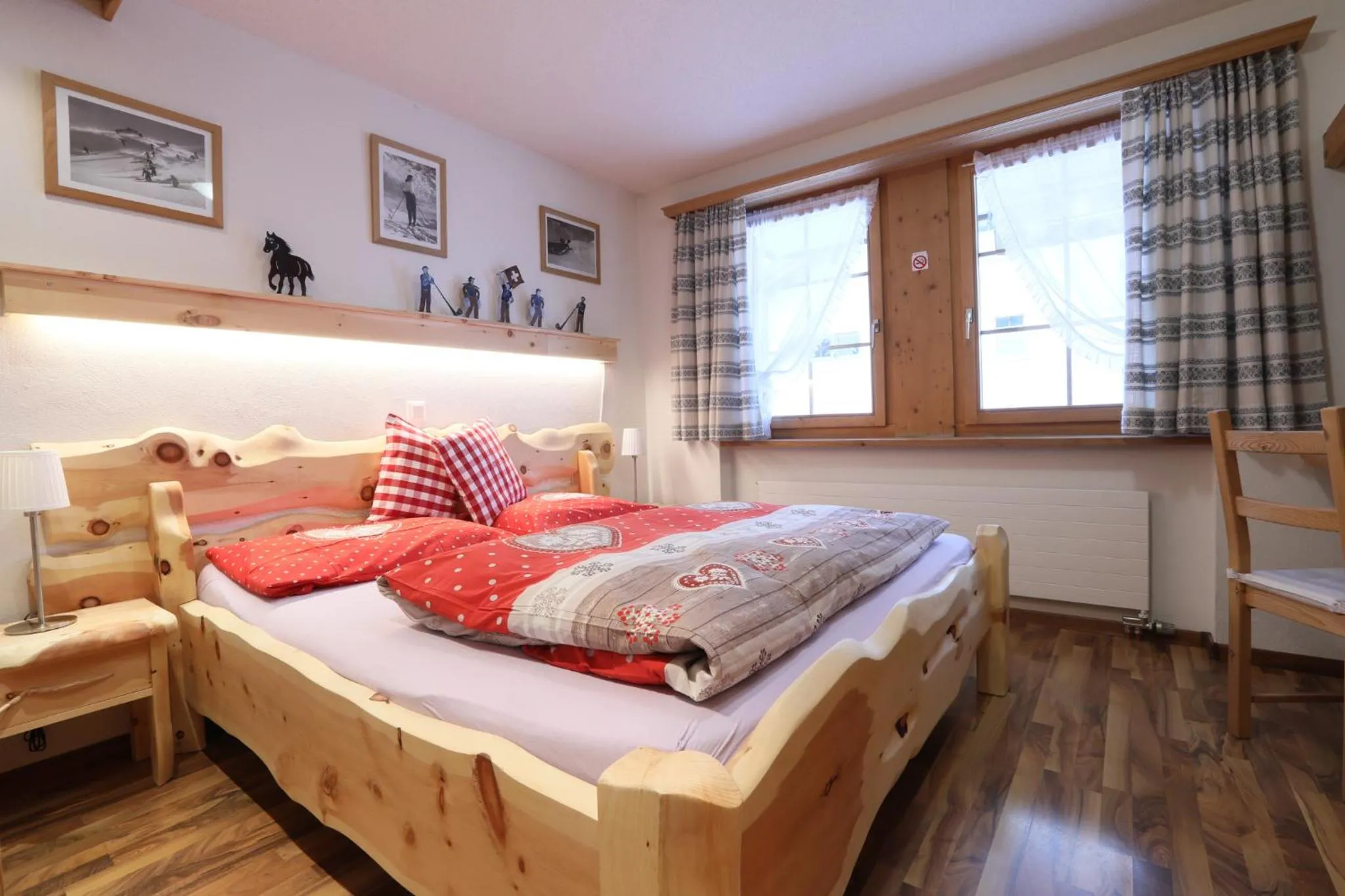 Photo of the whole room, Bed in B&B Stiffler-Huus