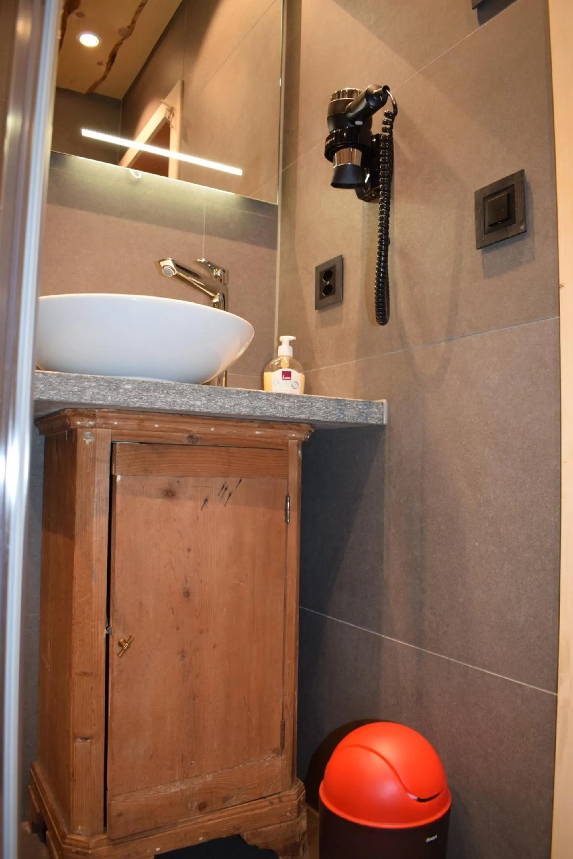 Bathroom in B&B Stiffler-Huus