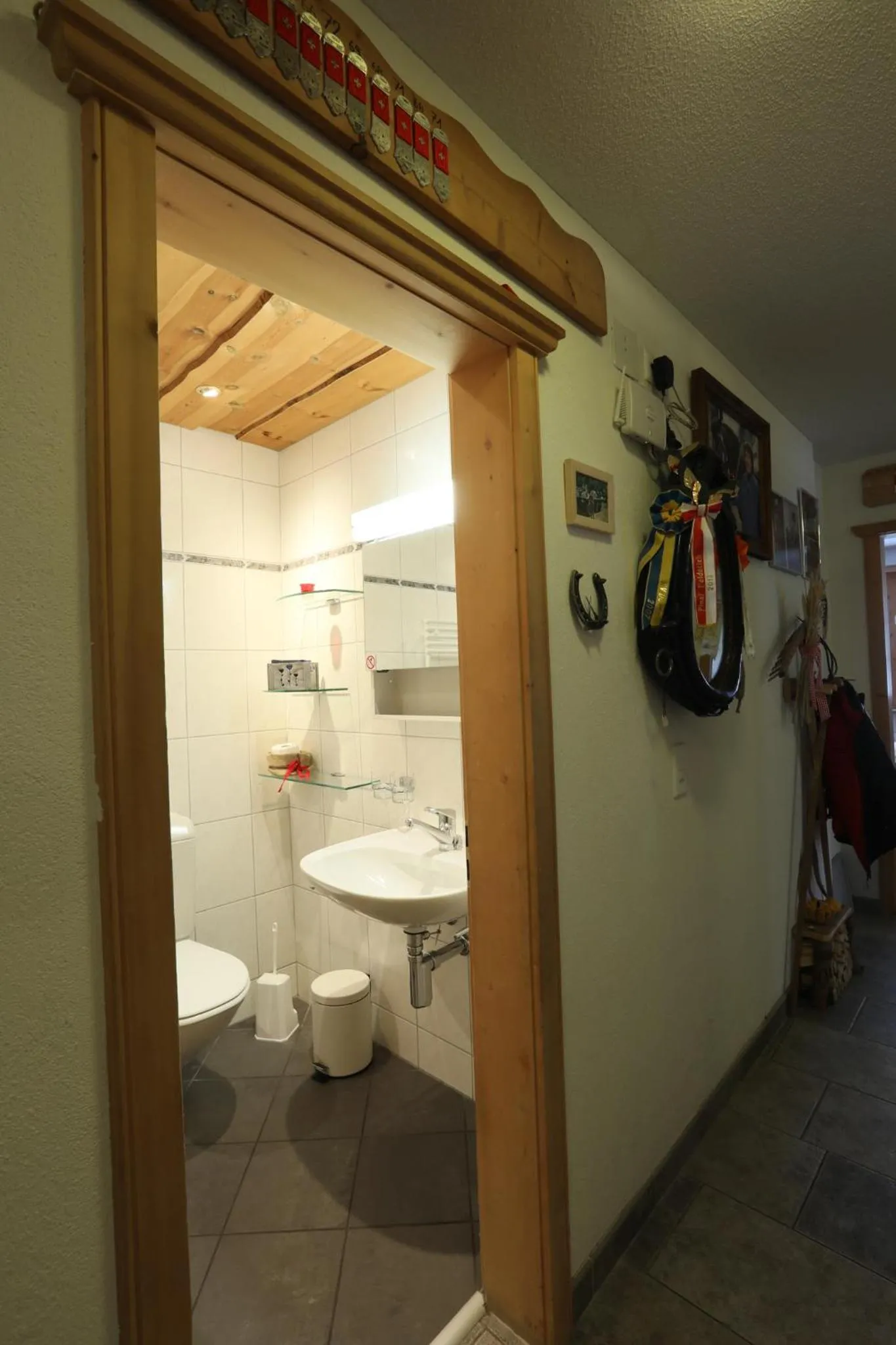 Bathroom in B&B Stiffler-Huus