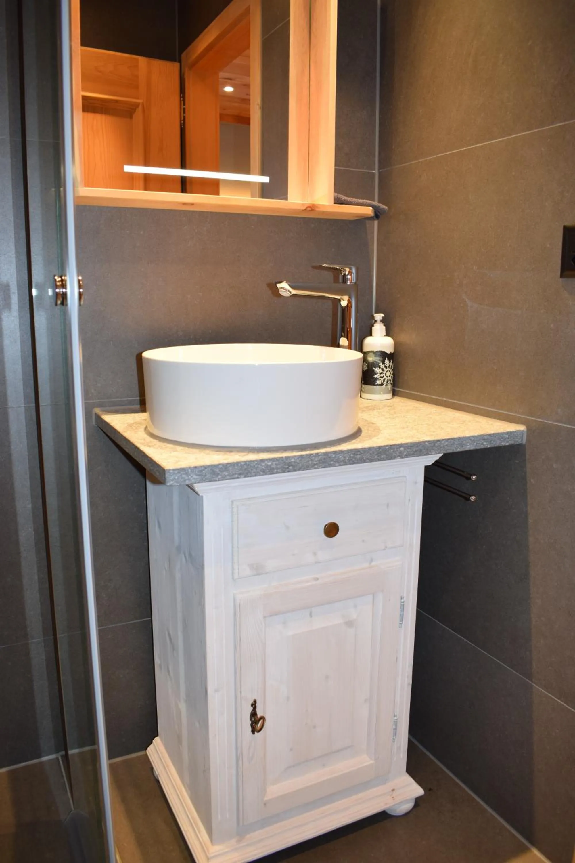 Bathroom in B&B Stiffler-Huus