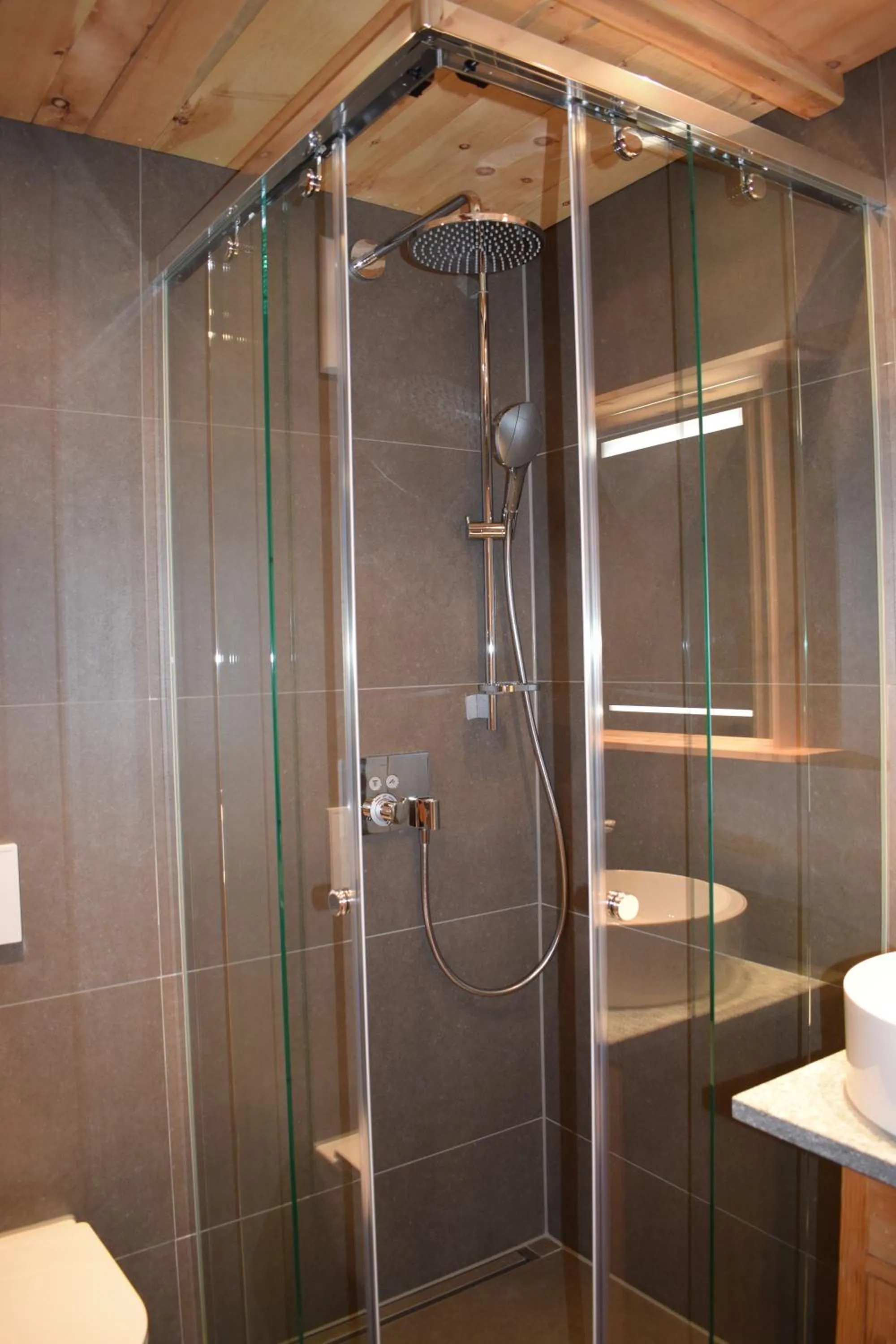 Bathroom in B&B Stiffler-Huus