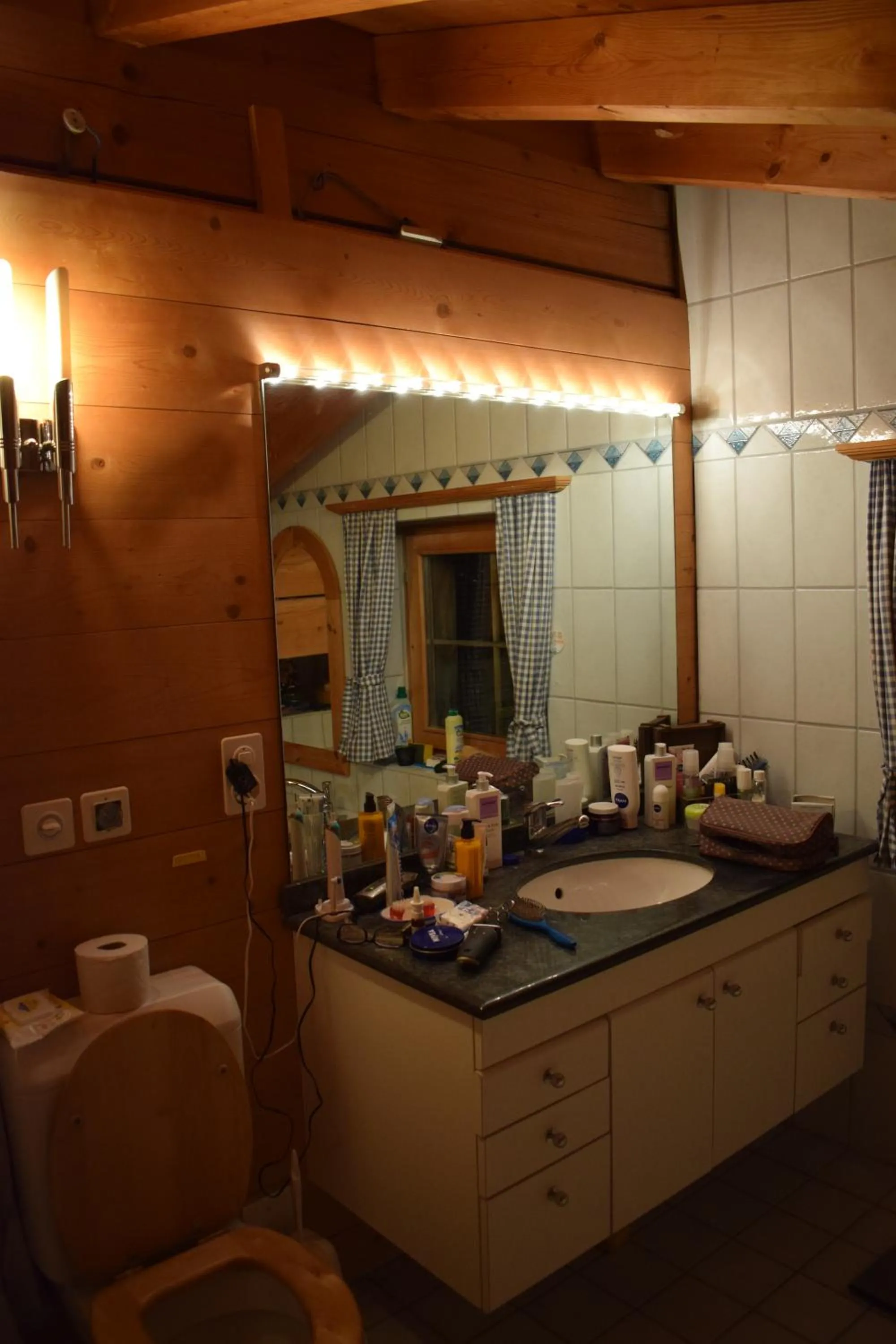 Bathroom in B&B Stiffler-Huus