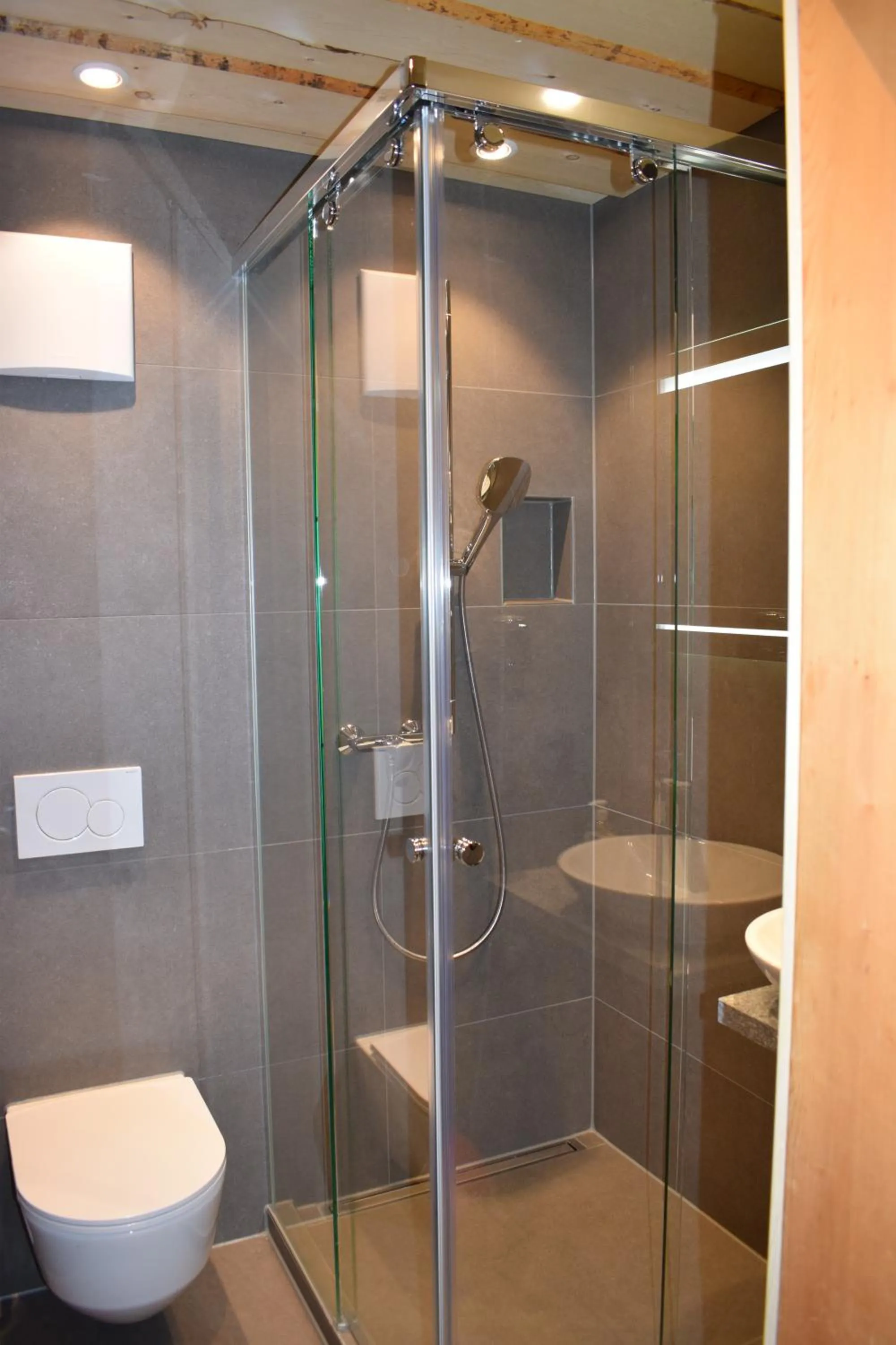 Bathroom in B&B Stiffler-Huus
