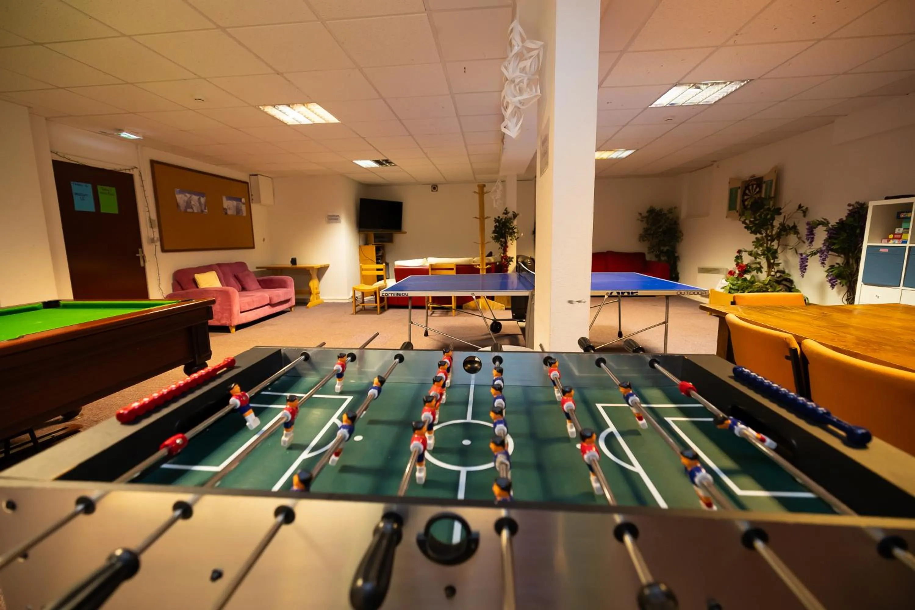Game Room in Hotel l'Aigle