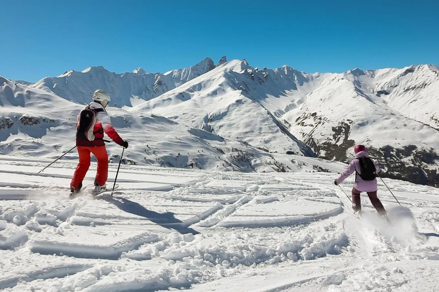 Skiing in Hotel l'Aigle