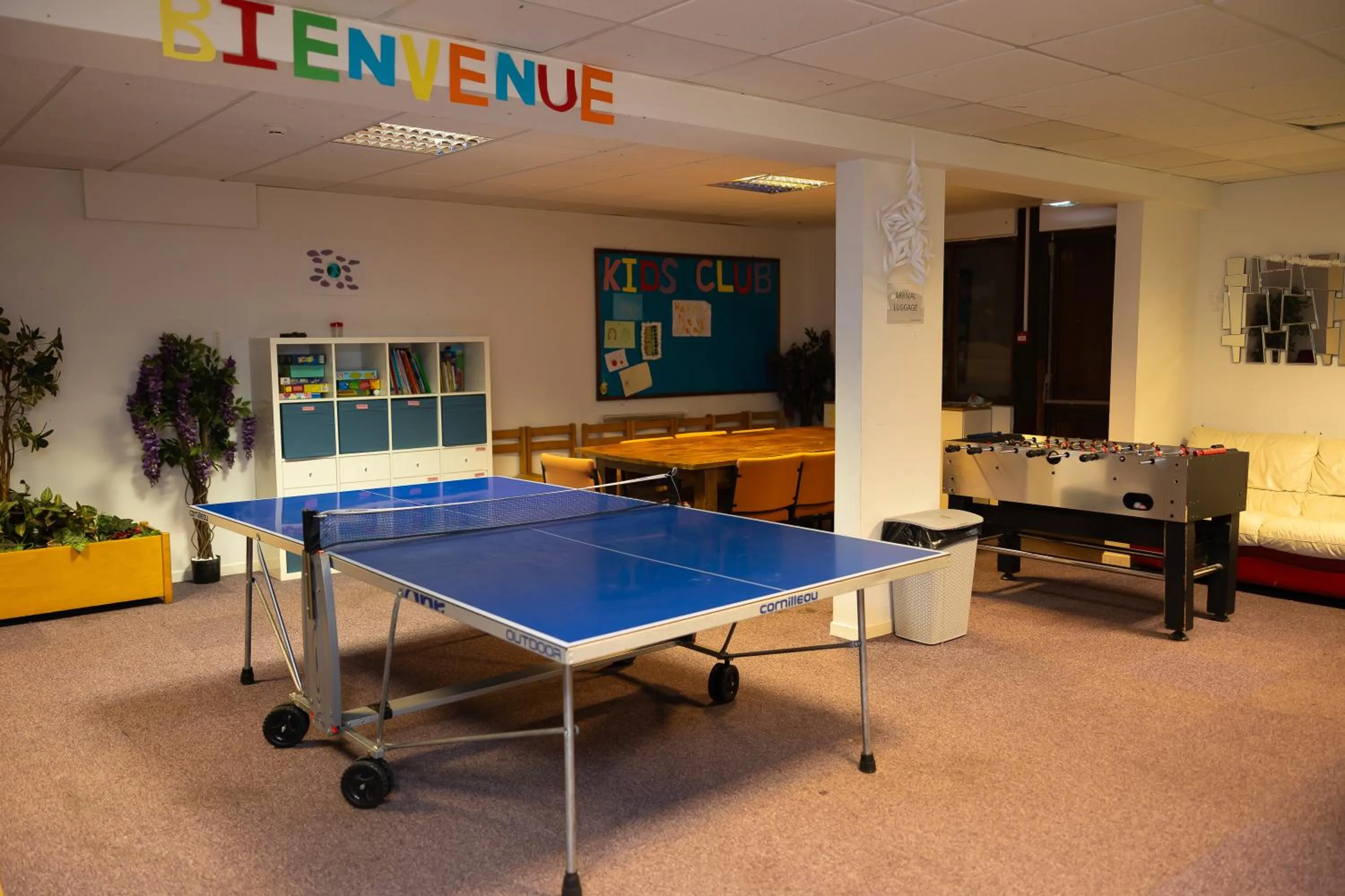 Game Room in Hotel l'Aigle