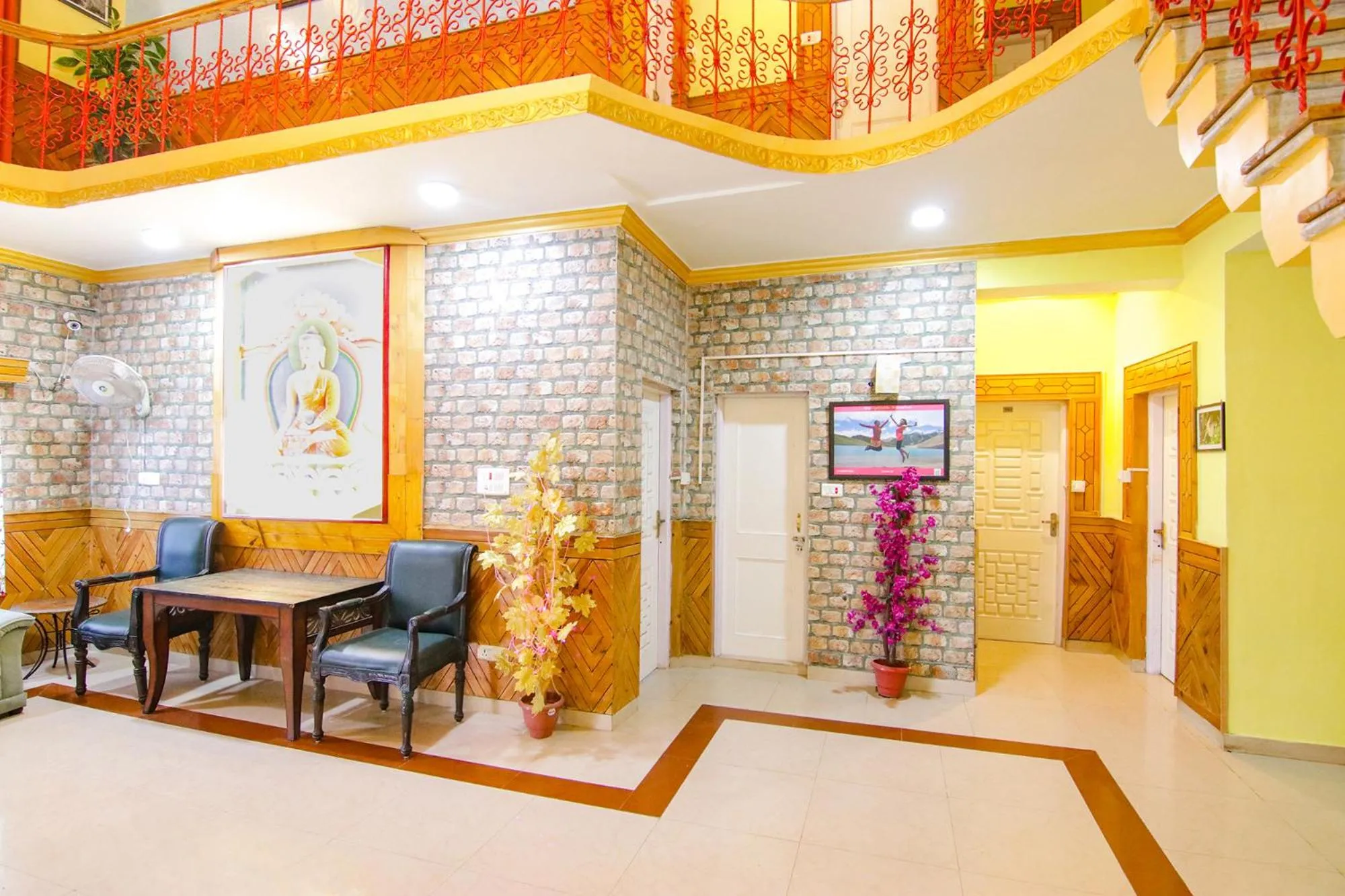 Seating area in Royal Green Buds