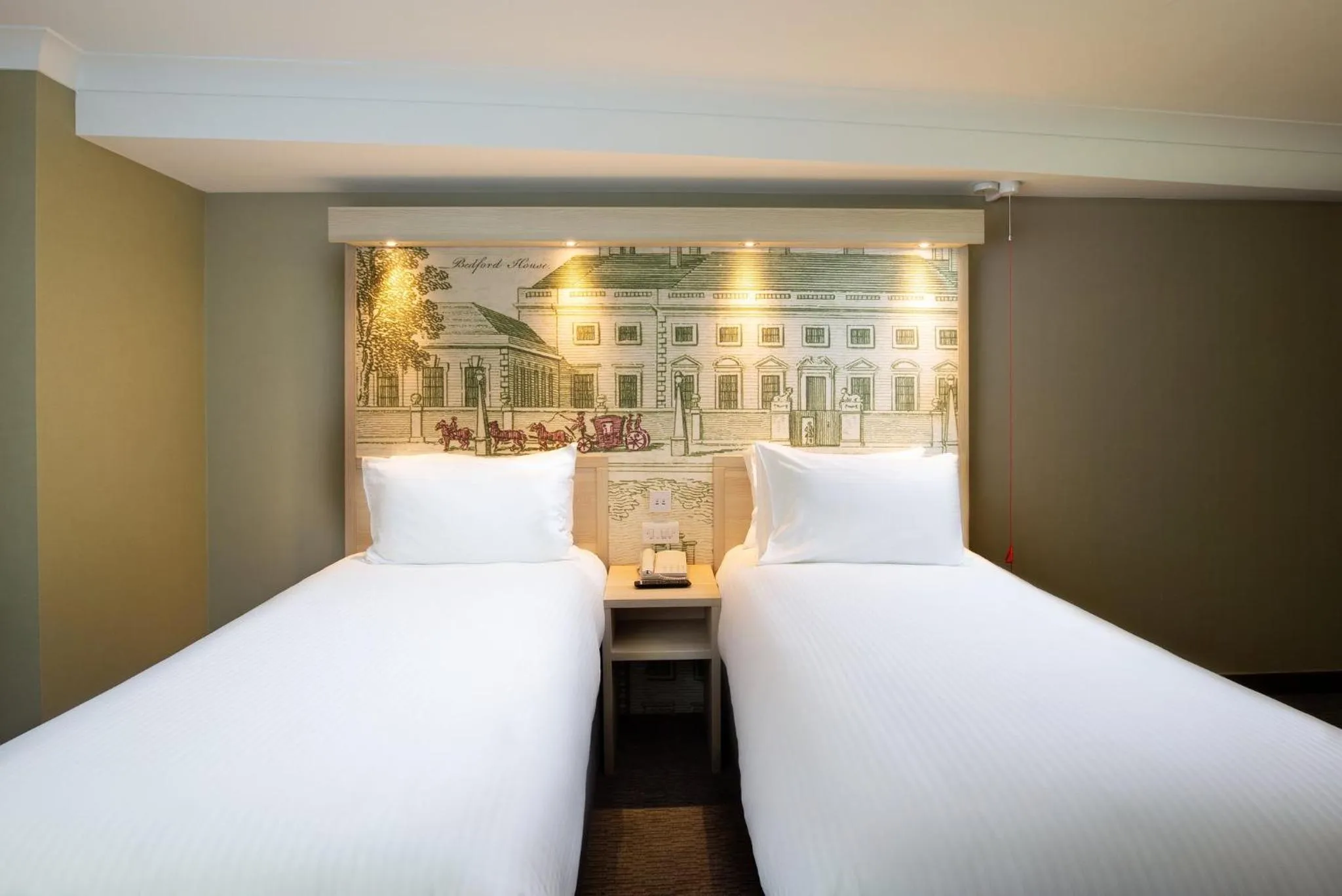 Photo of the whole room, Bed in President Hotel