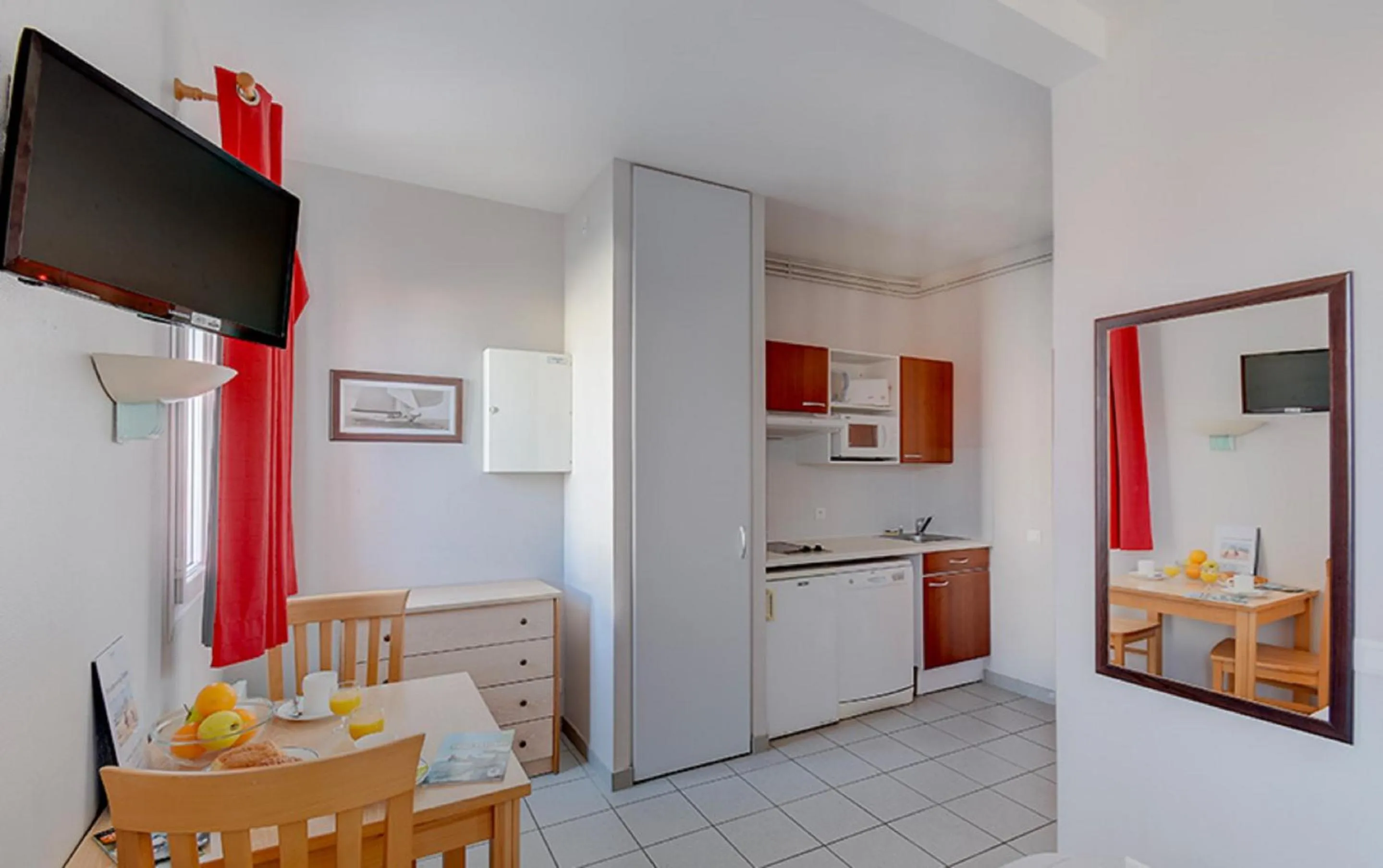 Kitchen or kitchenette in Vacancéole - Résidence de L'Océan