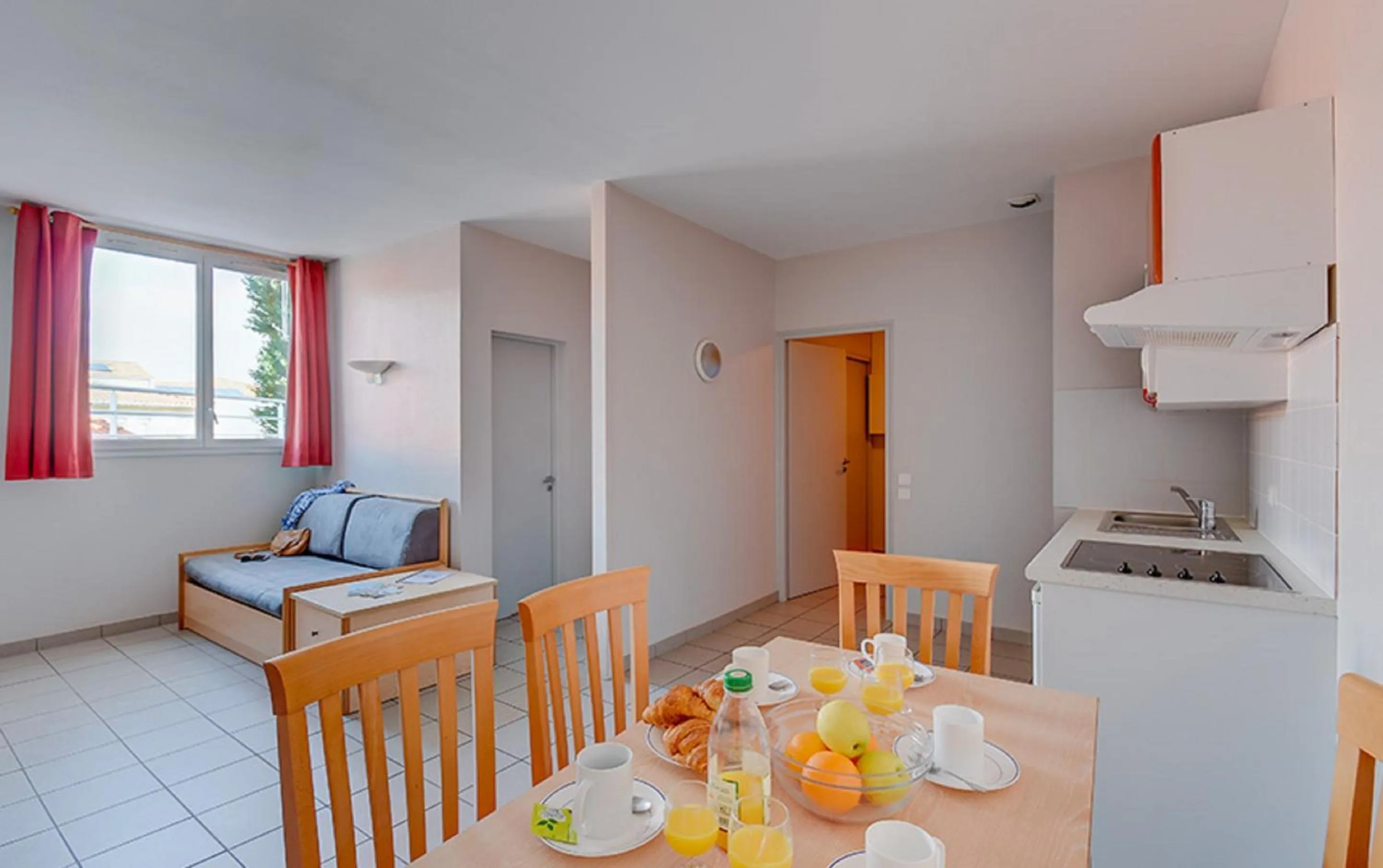 Living room in Vacancéole - Résidence de L'Océan