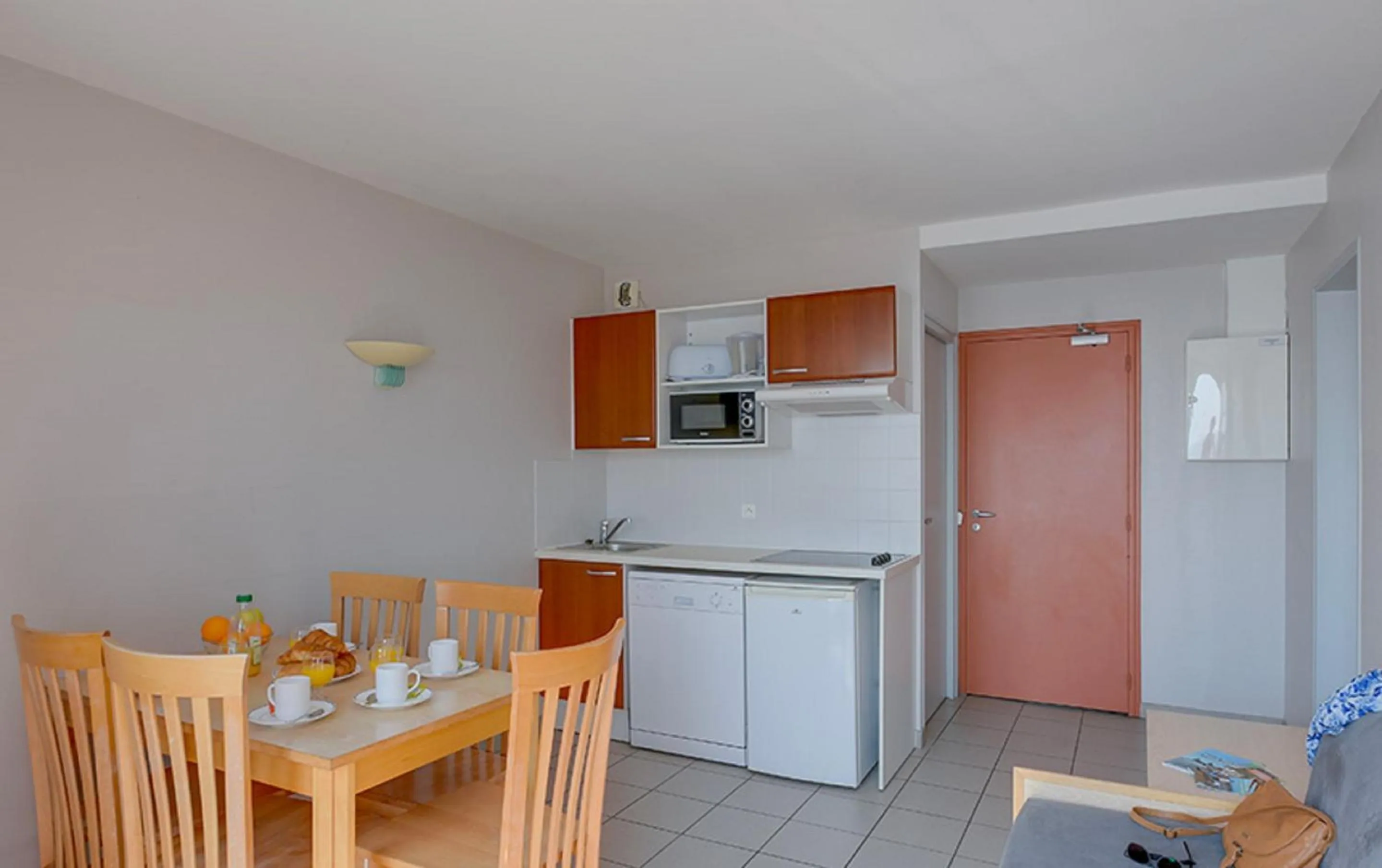 Kitchen or kitchenette in Vacancéole - Résidence de L'Océan