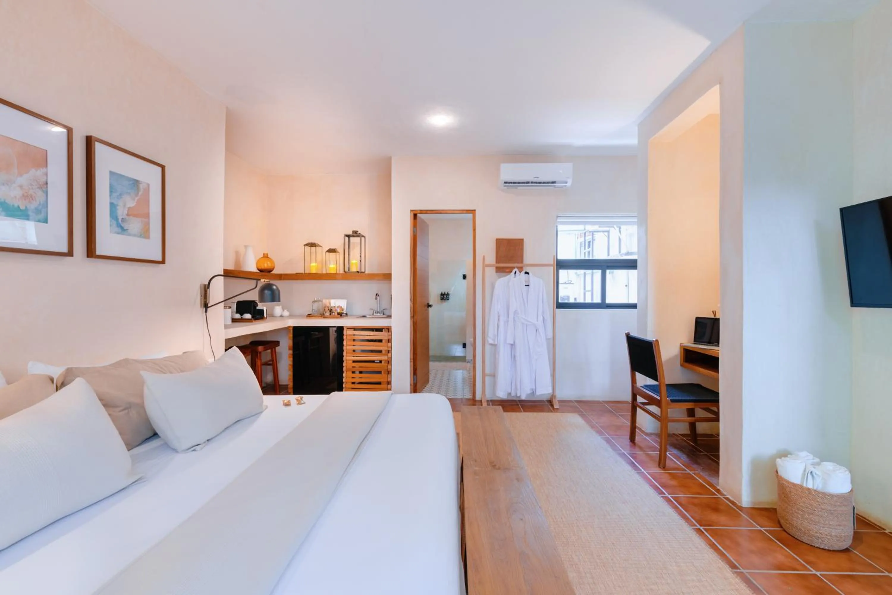 Bed in Malish Hotel & Spa Luxury Edition