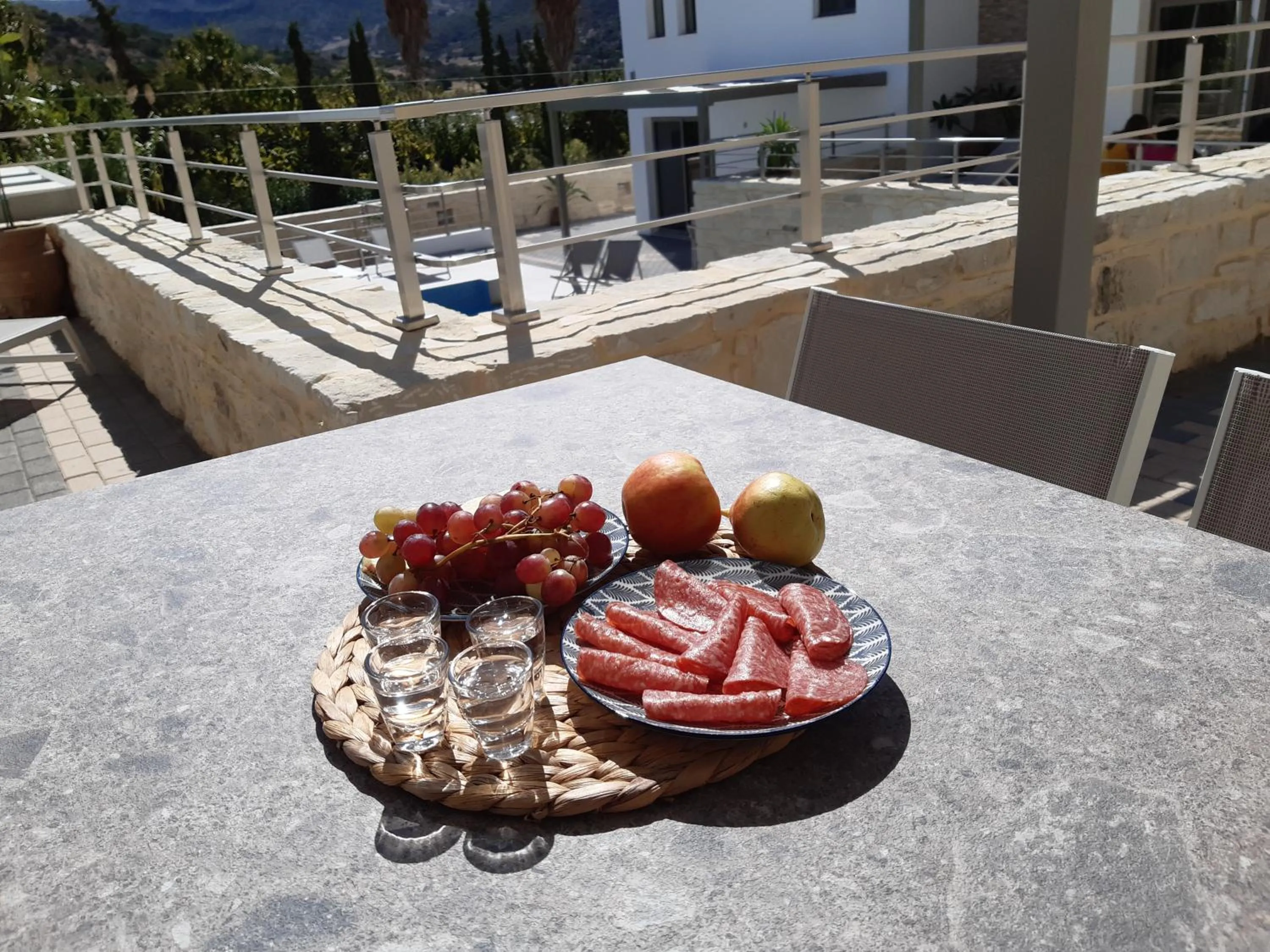 Balcony/Terrace in Matala Prime Villas