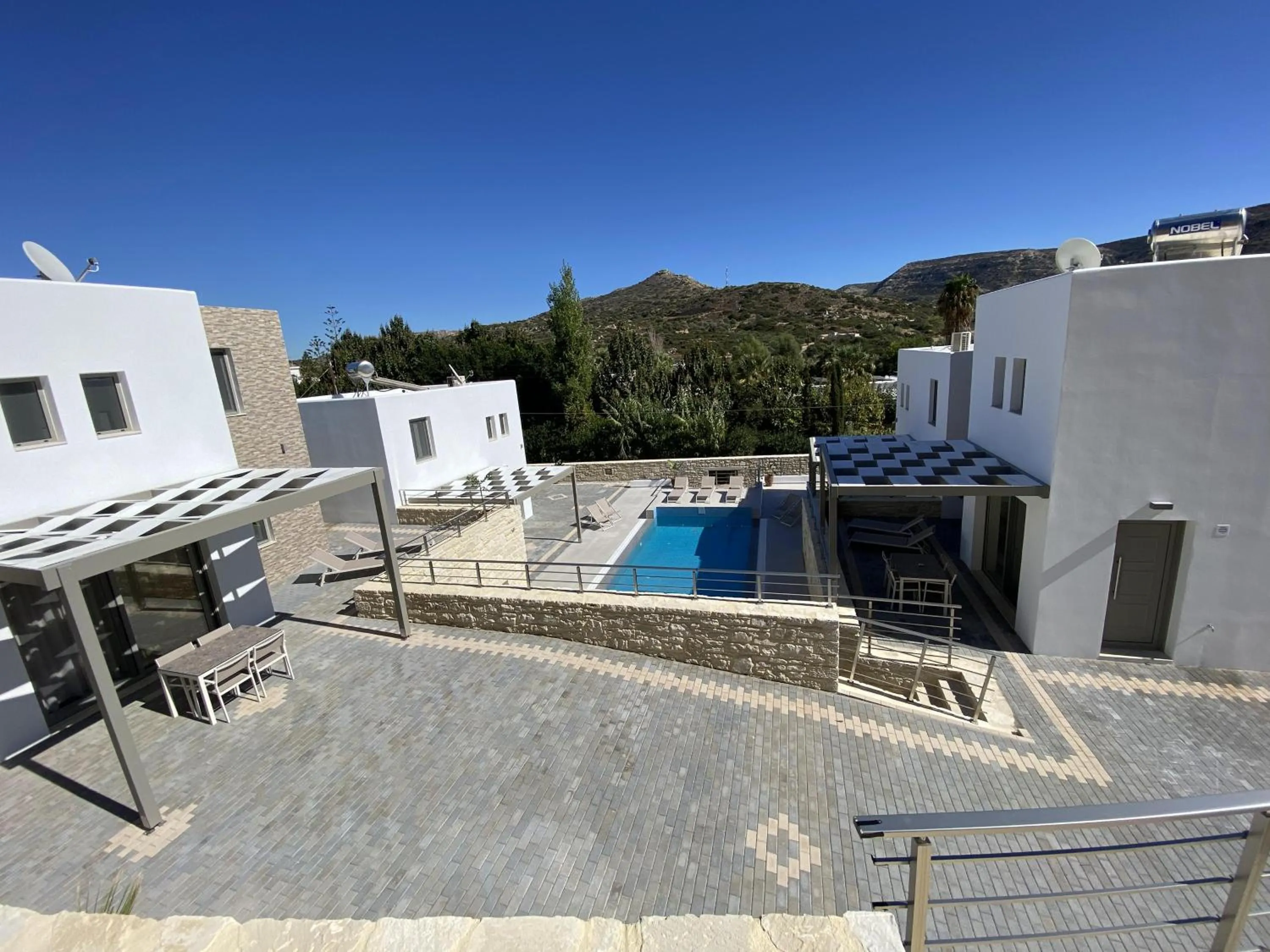 Swimming pool in Matala Prime Villas