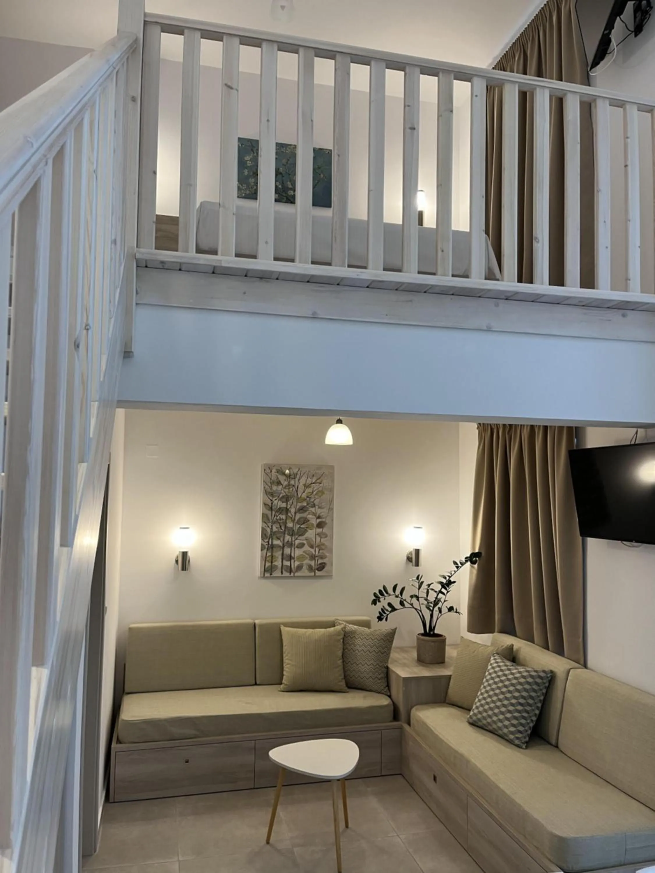 Living room in Matala Prime Villas
