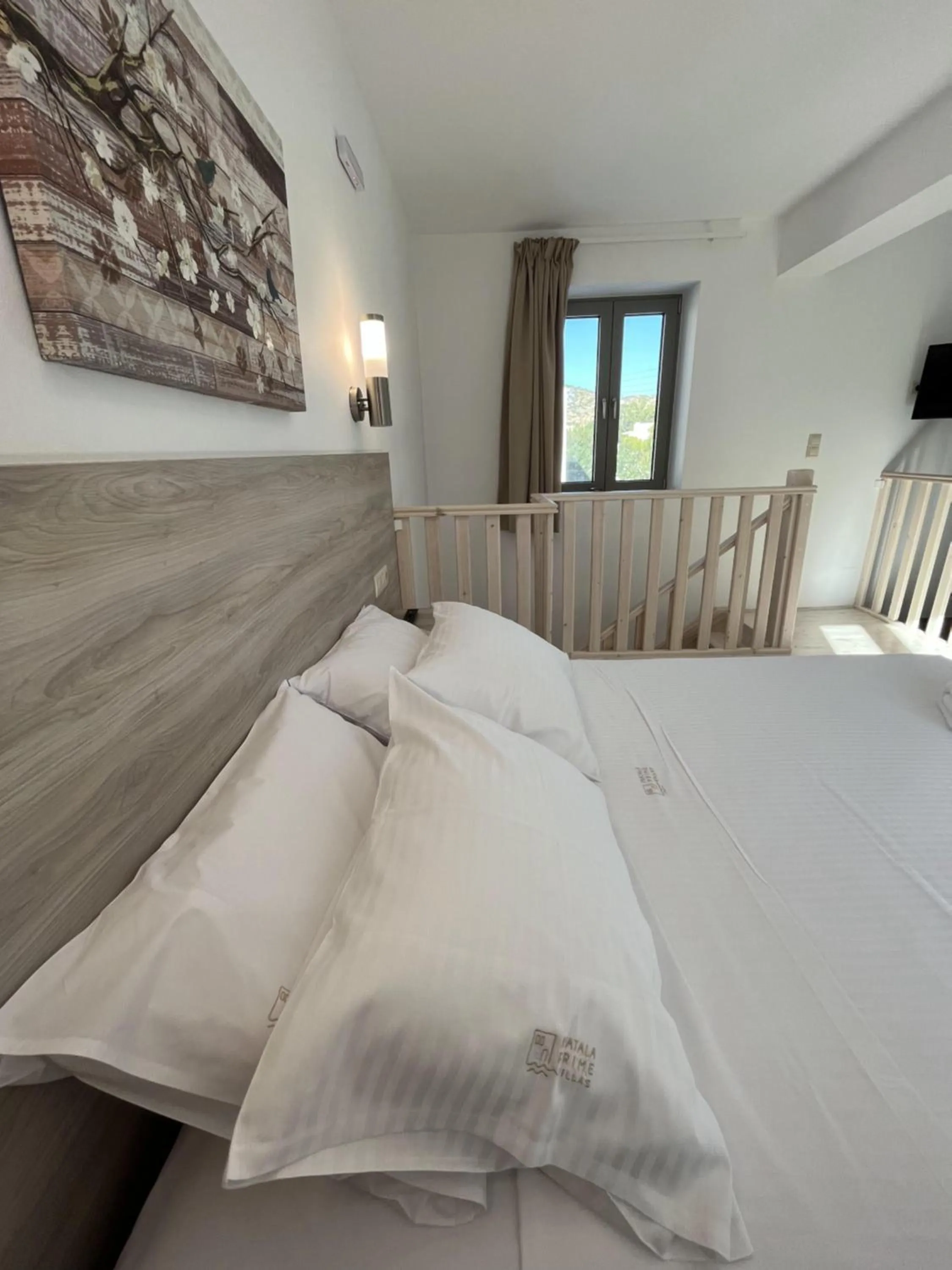 Bedroom, Bed in Matala Prime Villas