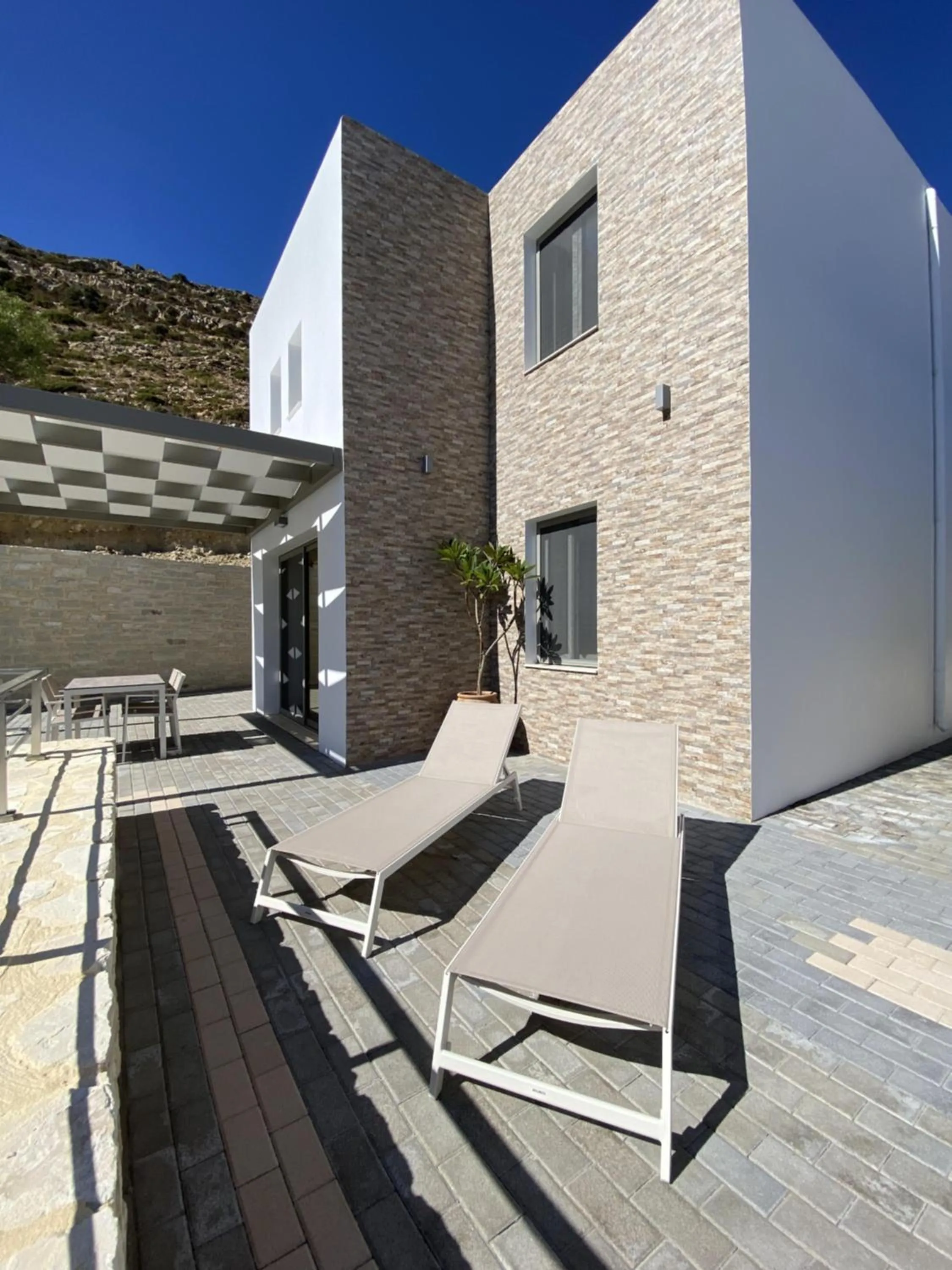 Balcony/Terrace in Matala Prime Villas