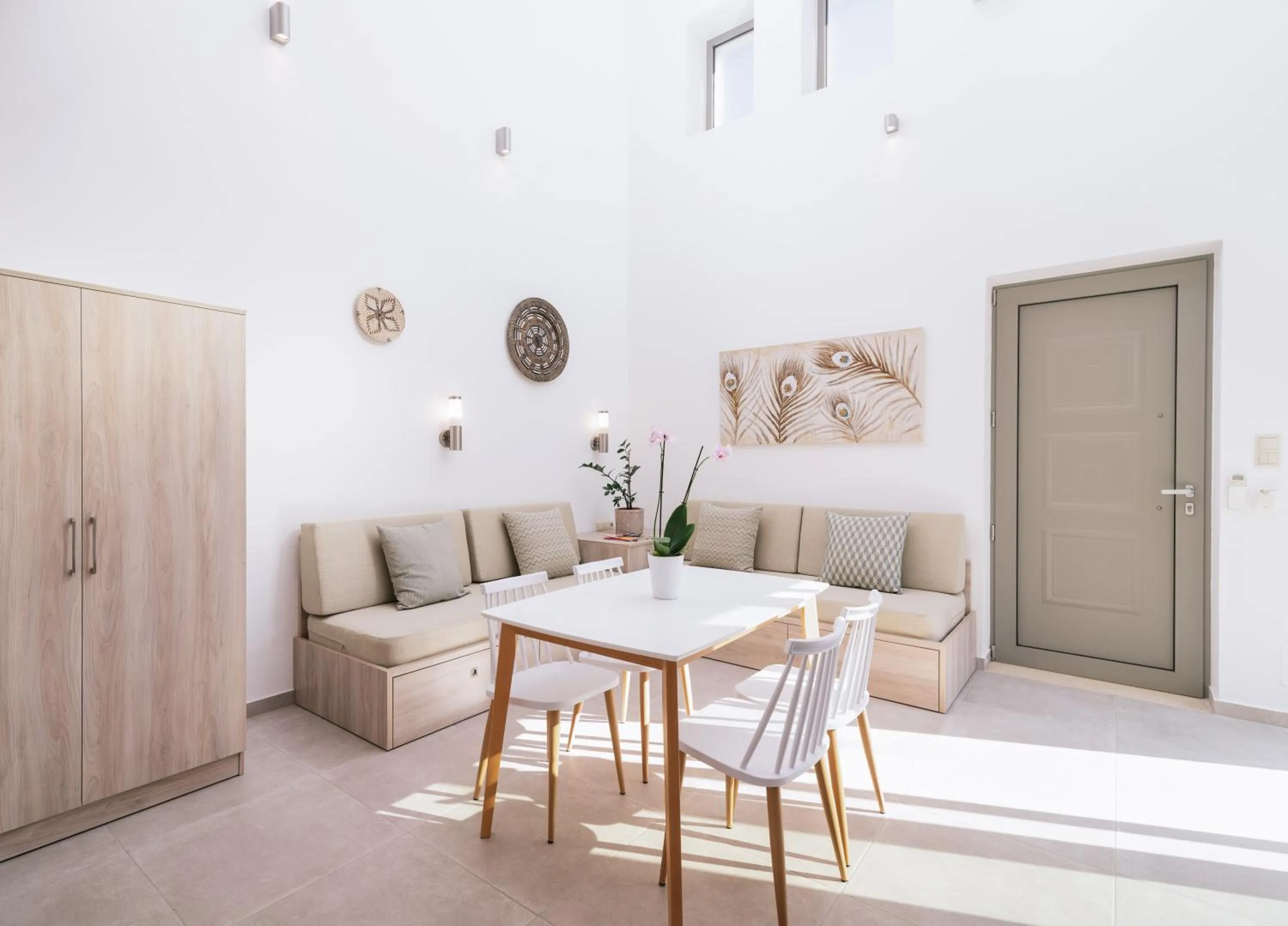 Seating area in Matala Prime Villas