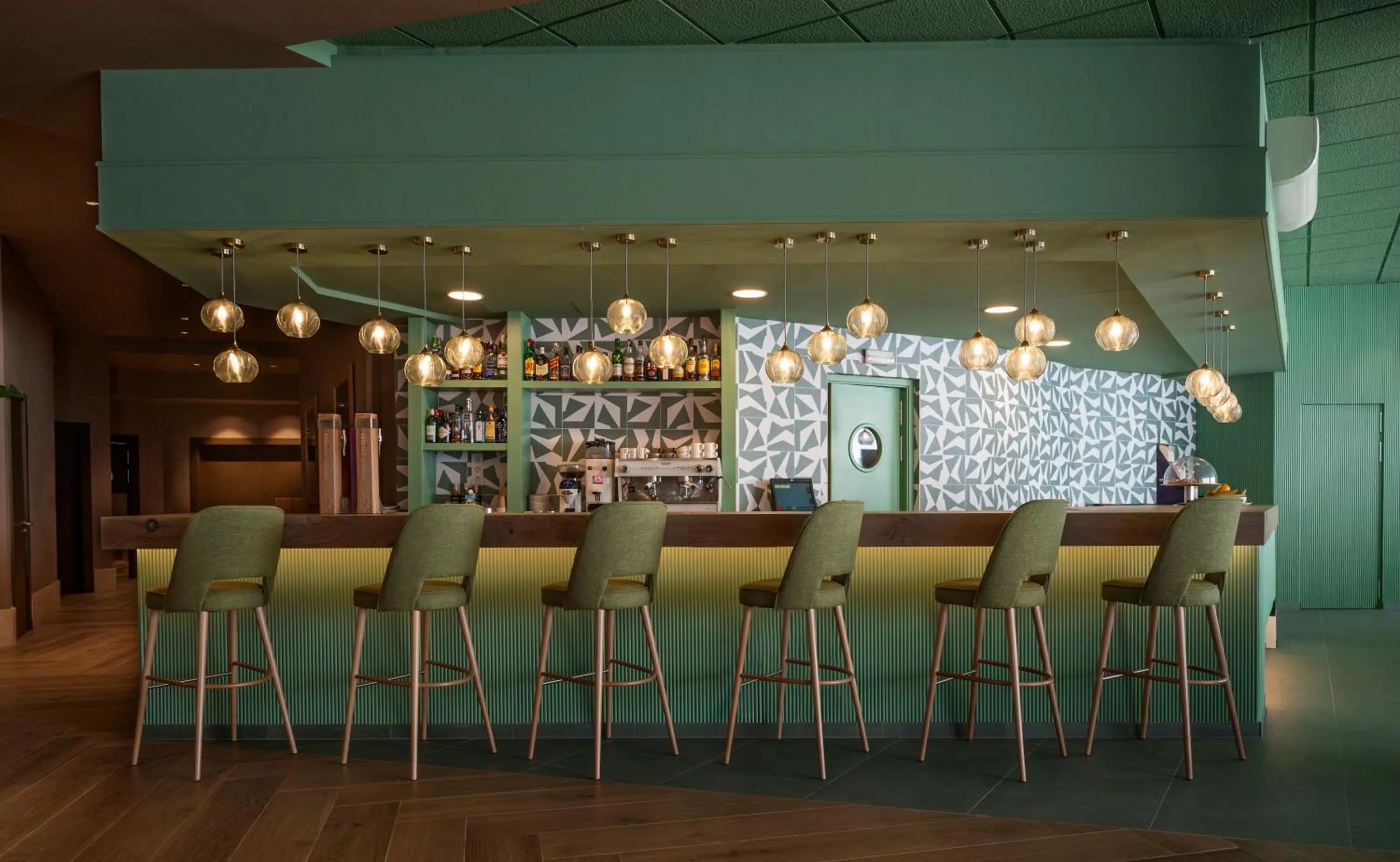 Lounge or bar in Hesperia Barcelona Sant Just