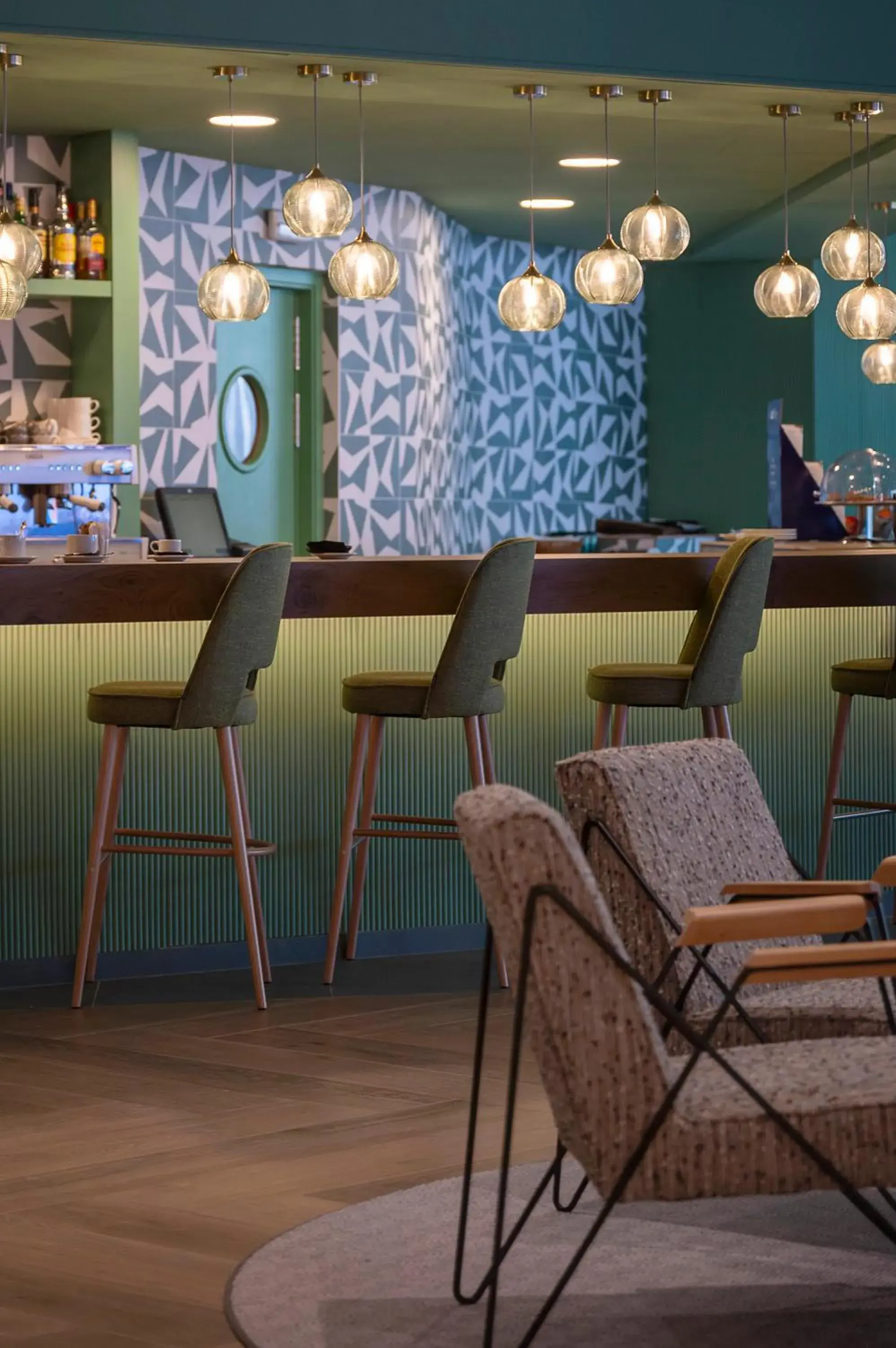 Lounge or bar in Hesperia Barcelona Sant Just Lounge or bar in Hesperia Barcelona Sant Just